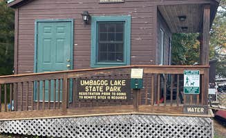 Lee D.'s photo of a cabin at Base Camp — Umbagog Lake State Park near Carrabassett Valley, ME