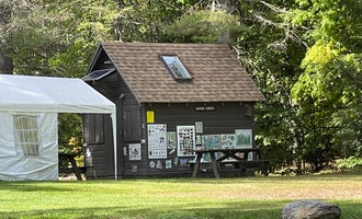 Camping near Vermont Ranch and Riverside Retreat: Little River State Park Campground, Waterbury Center, Vermont