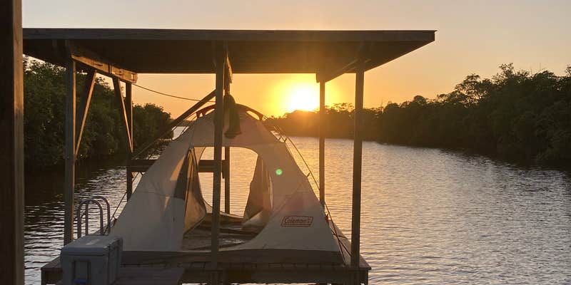 Camper submitted image from Backcountry Crooked Creek Chickee — Everglades National Park