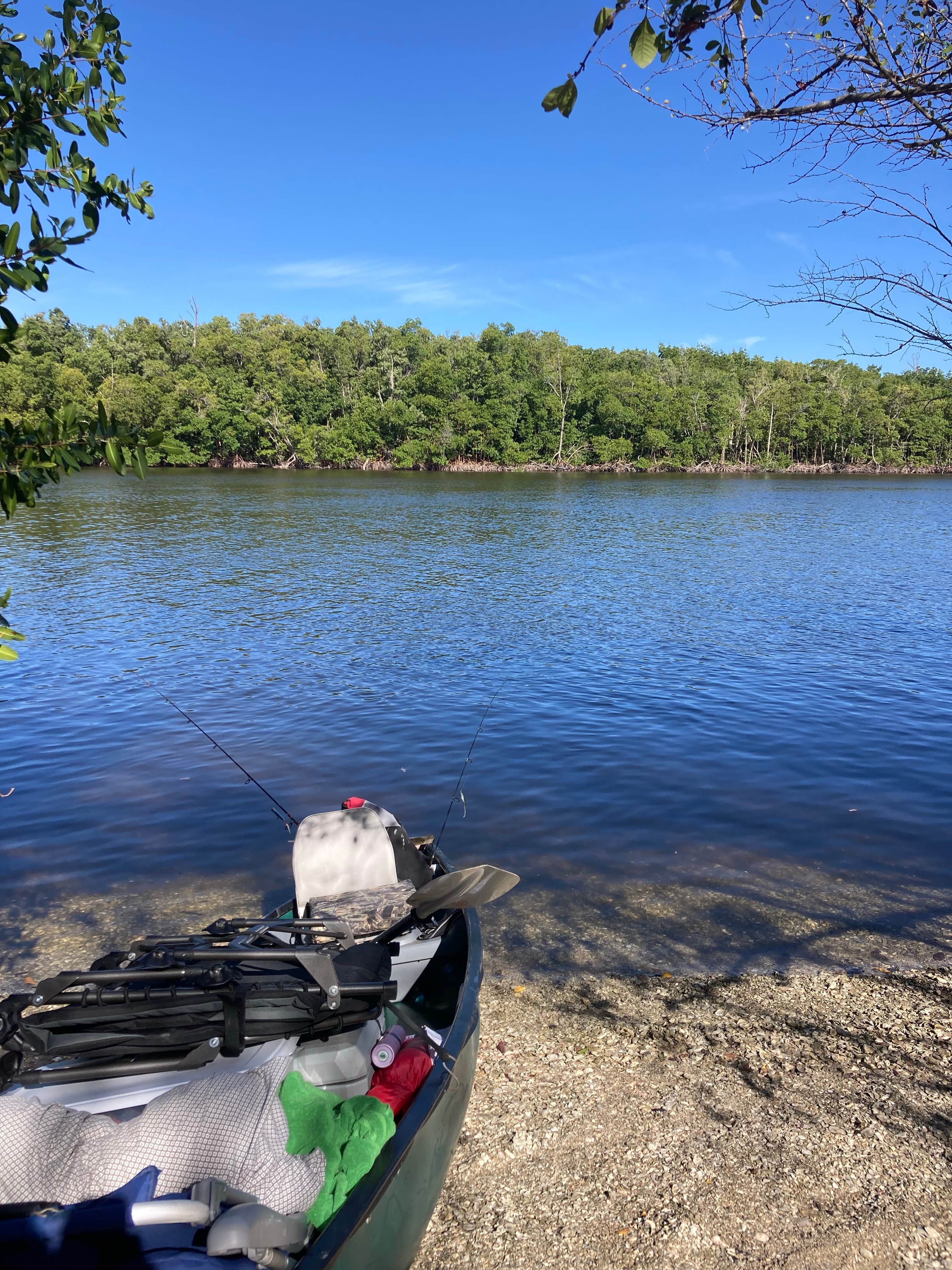 Camper-submitted photo at Backcountry Crooked Creek Chickee — Everglades National Park near Ochopee, FL