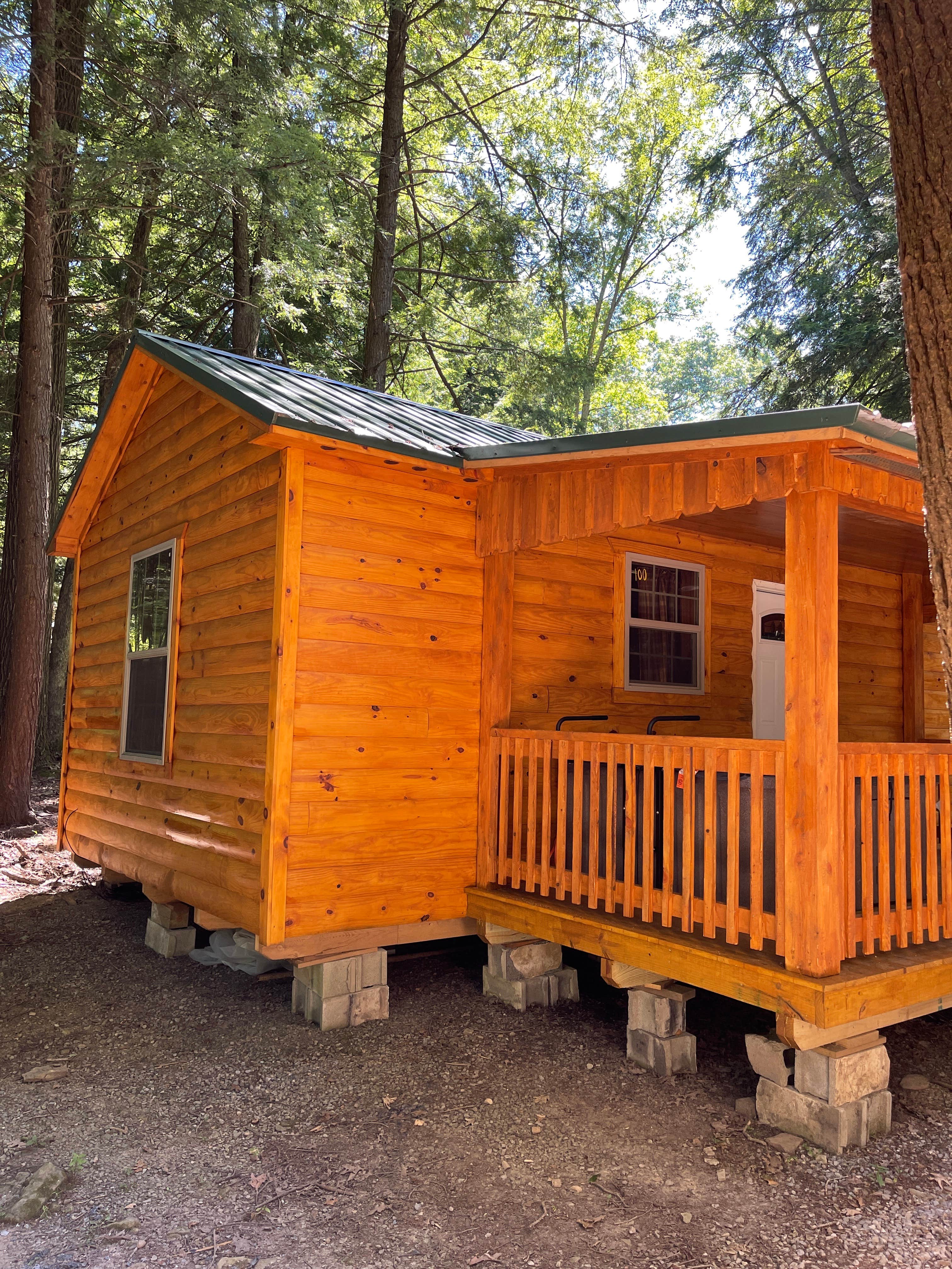 Paula P.'s photo of a cabin at Hominy Ridge Cabins and Gift Shop near Reno, PA