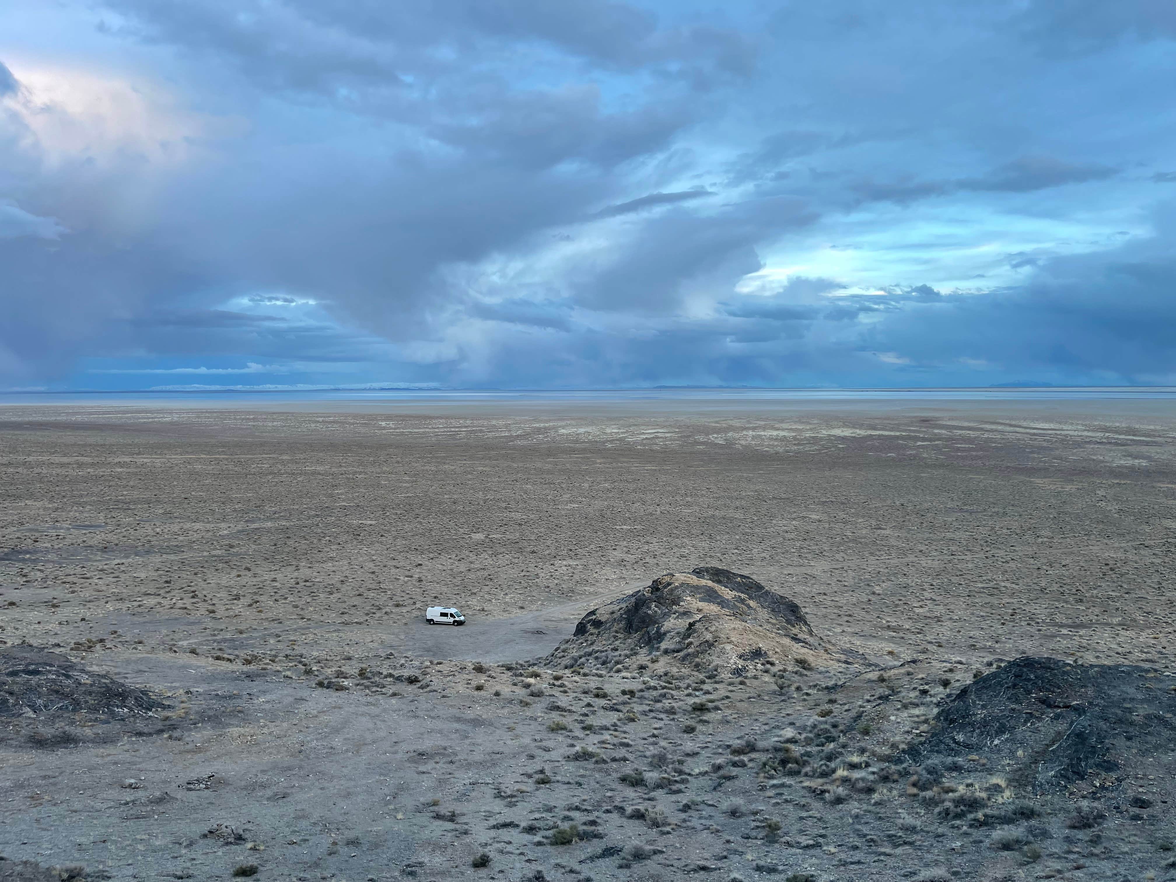 Camper-submitted photo at BLM by Salt Flats - Dispersed Site near West Wendover, NV
