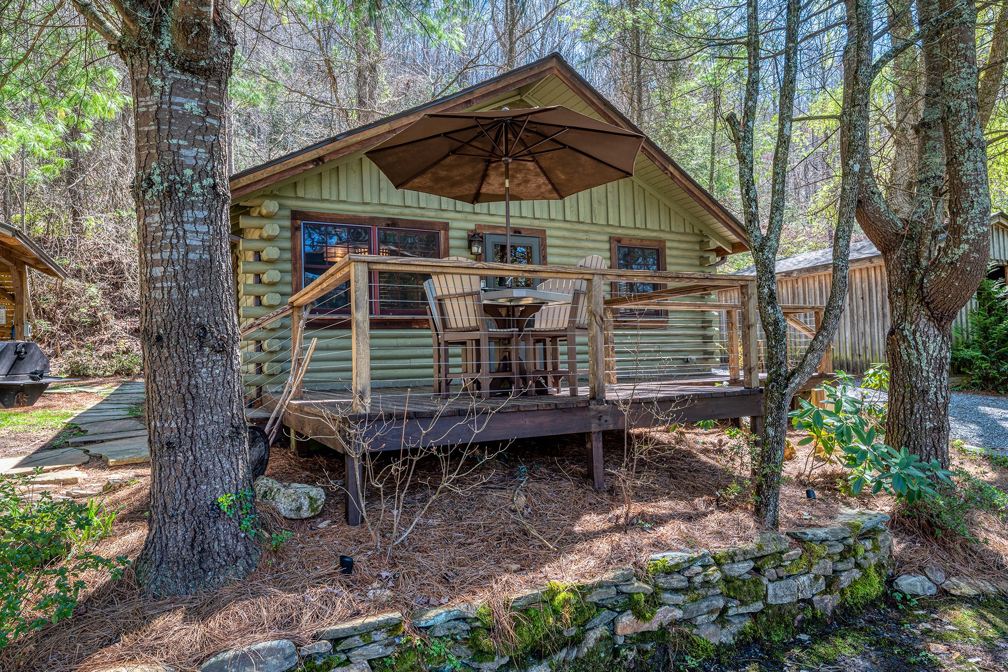 Camper submitted image from Stay Nantahala Cabins & Yurts - 1