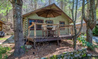 Camping near Wayah Bald Shelter: Stay Nantahala Cabins & Yurts, Nantahala National Forest, North Carolina