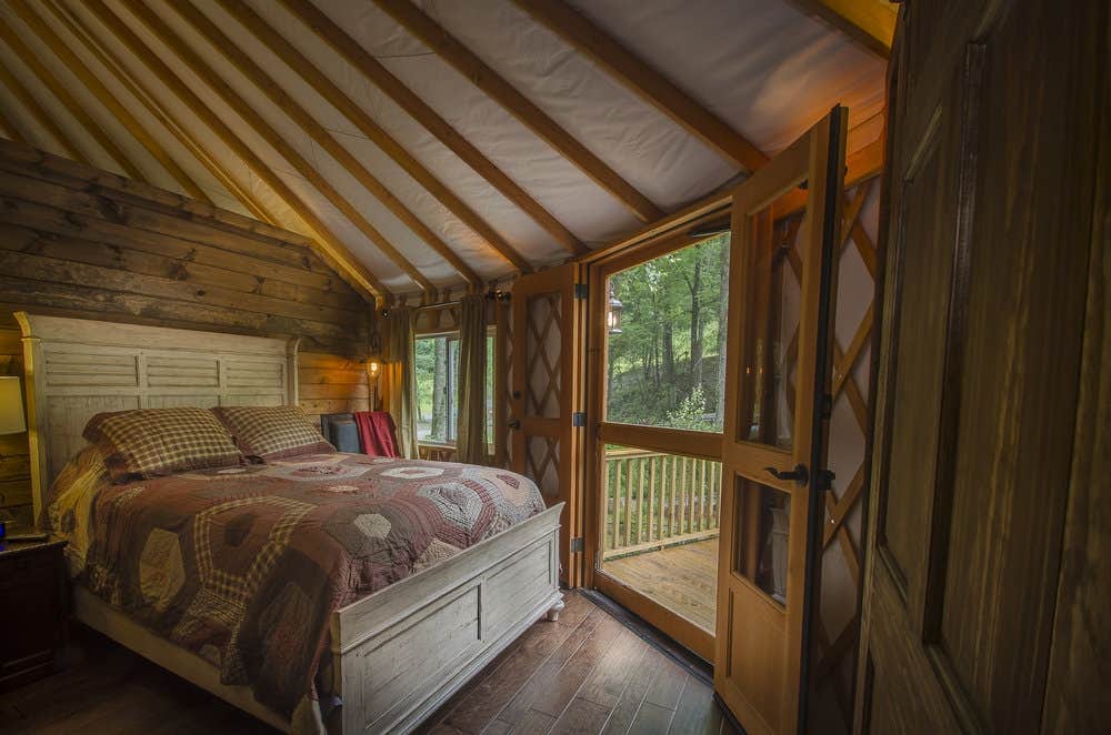 The Dyrt's photo of glamping accommodations at Stay Nantahala Cabins & Yurts near Hayesville, NC