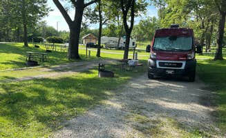 Lee D.'s photo of rv camping at Pilot Knob State Park Campground near Rockford, IA
