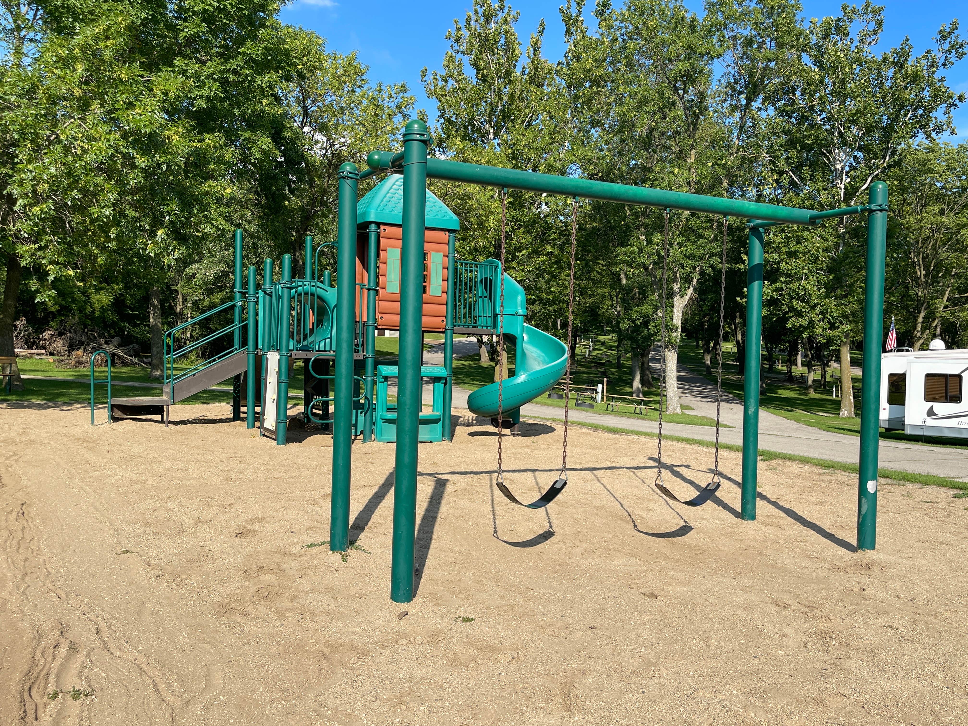 Camper-submitted photo at Pilot Knob State Park Campground near Clear Lake, IA