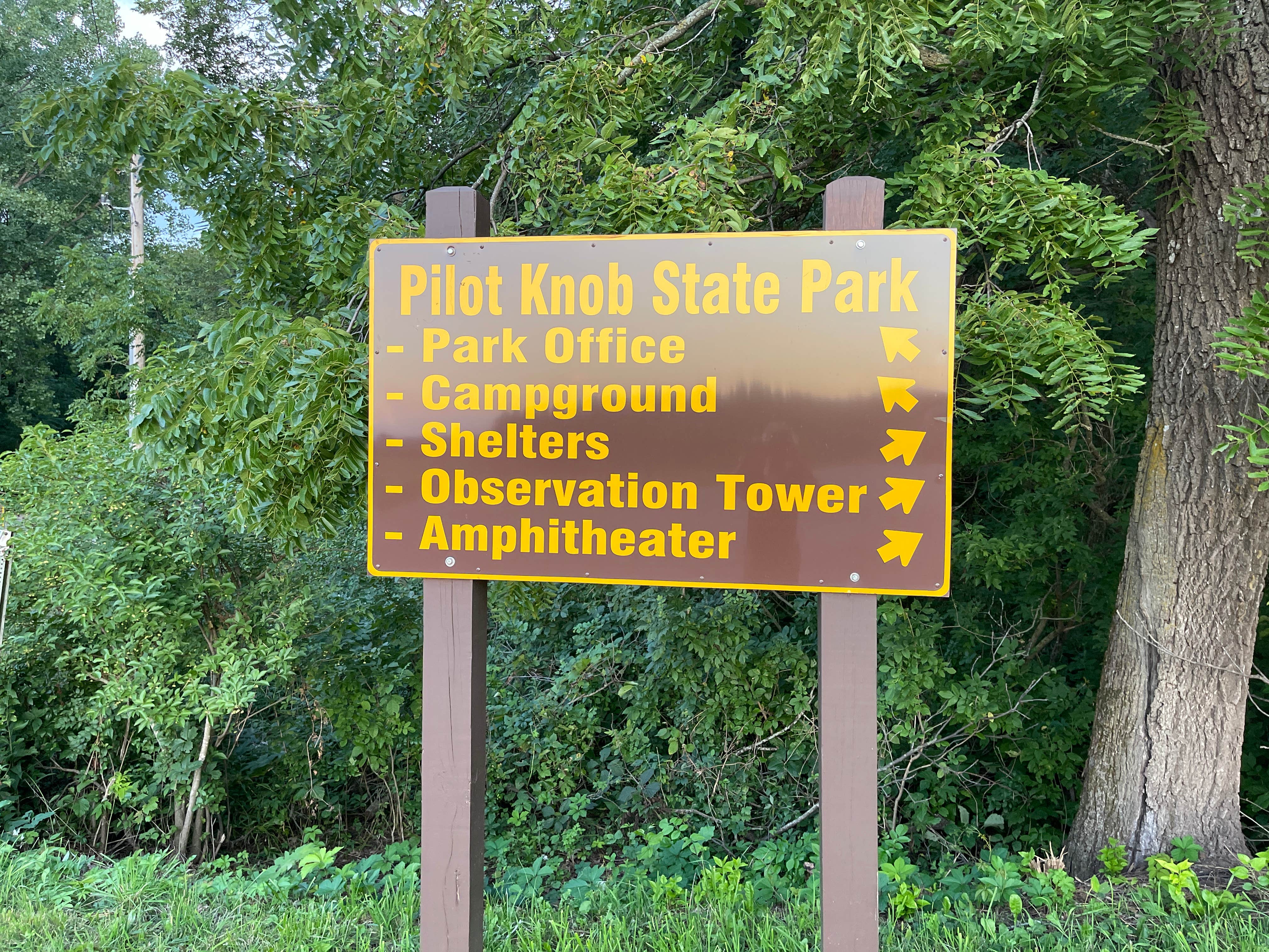 Camper-submitted photo at Pilot Knob State Park Campground near Clear Lake, IA