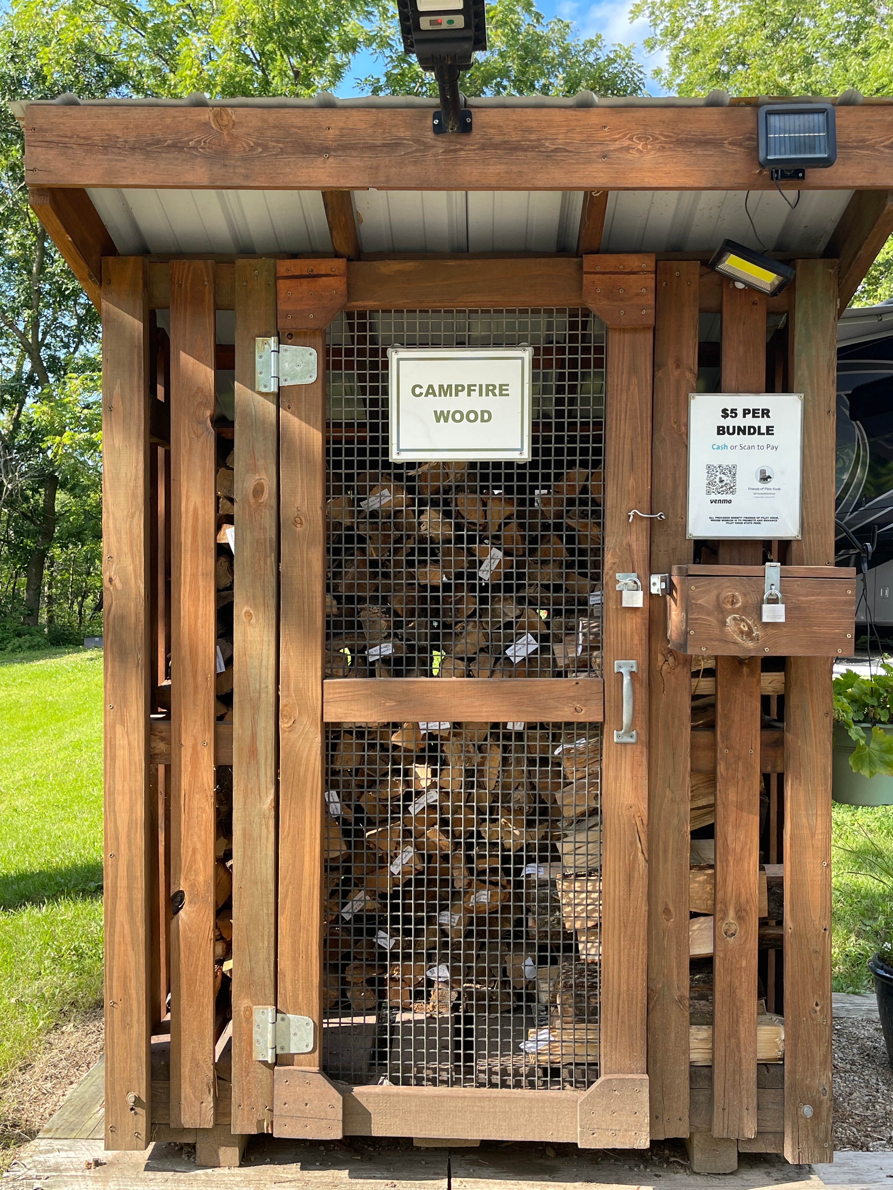 Camper-submitted photo at Pilot Knob State Park Campground near Clear Lake, IA