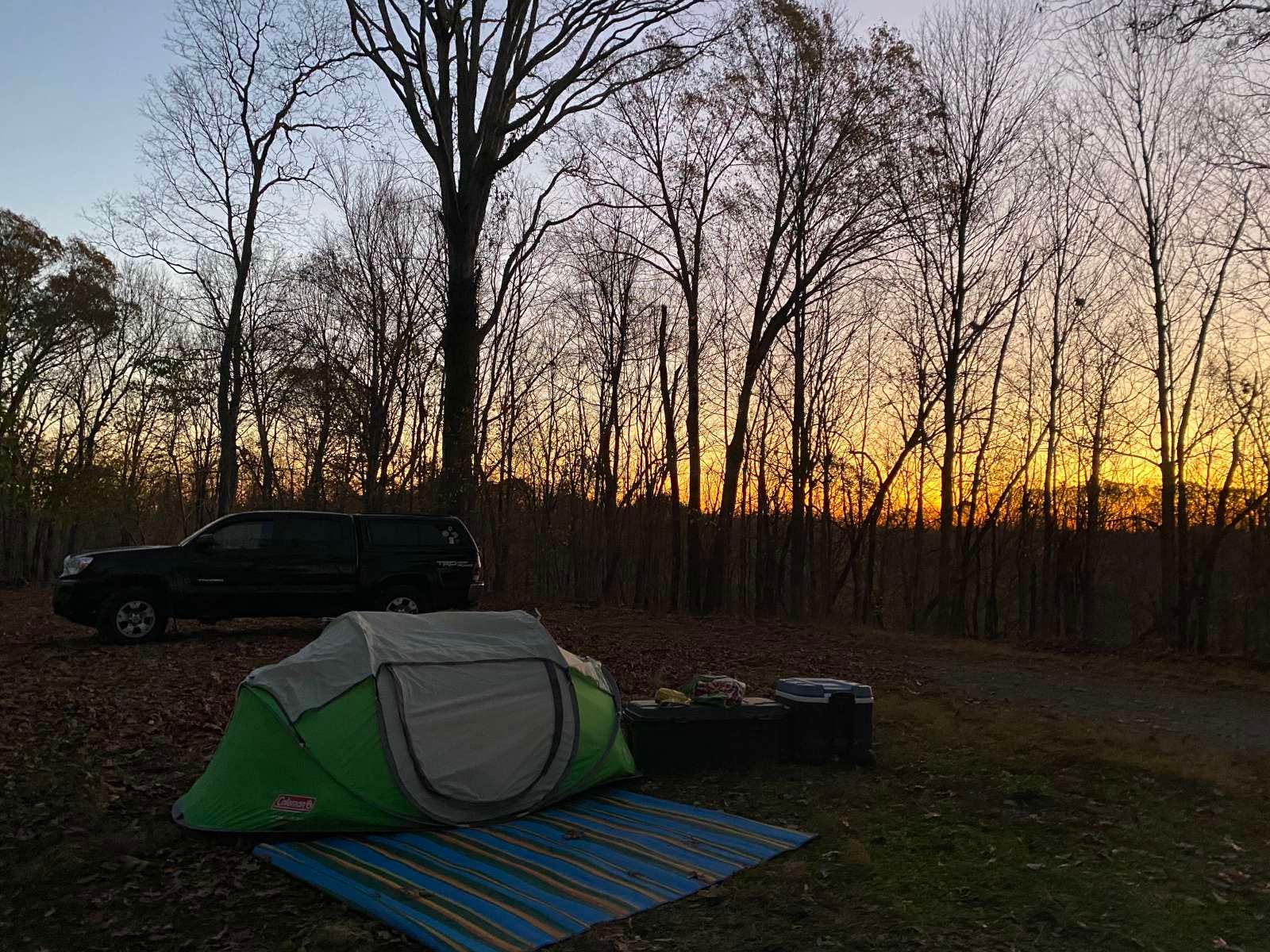 Michael K.'s photo of tent camping at Camp Nashville Highland Rim near Springfield, TN