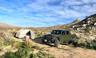 Jim H.'s photo of camping with pets at Granite Pass Dispersed Roadside Camping — Mojave National Preserve near Cima, CA