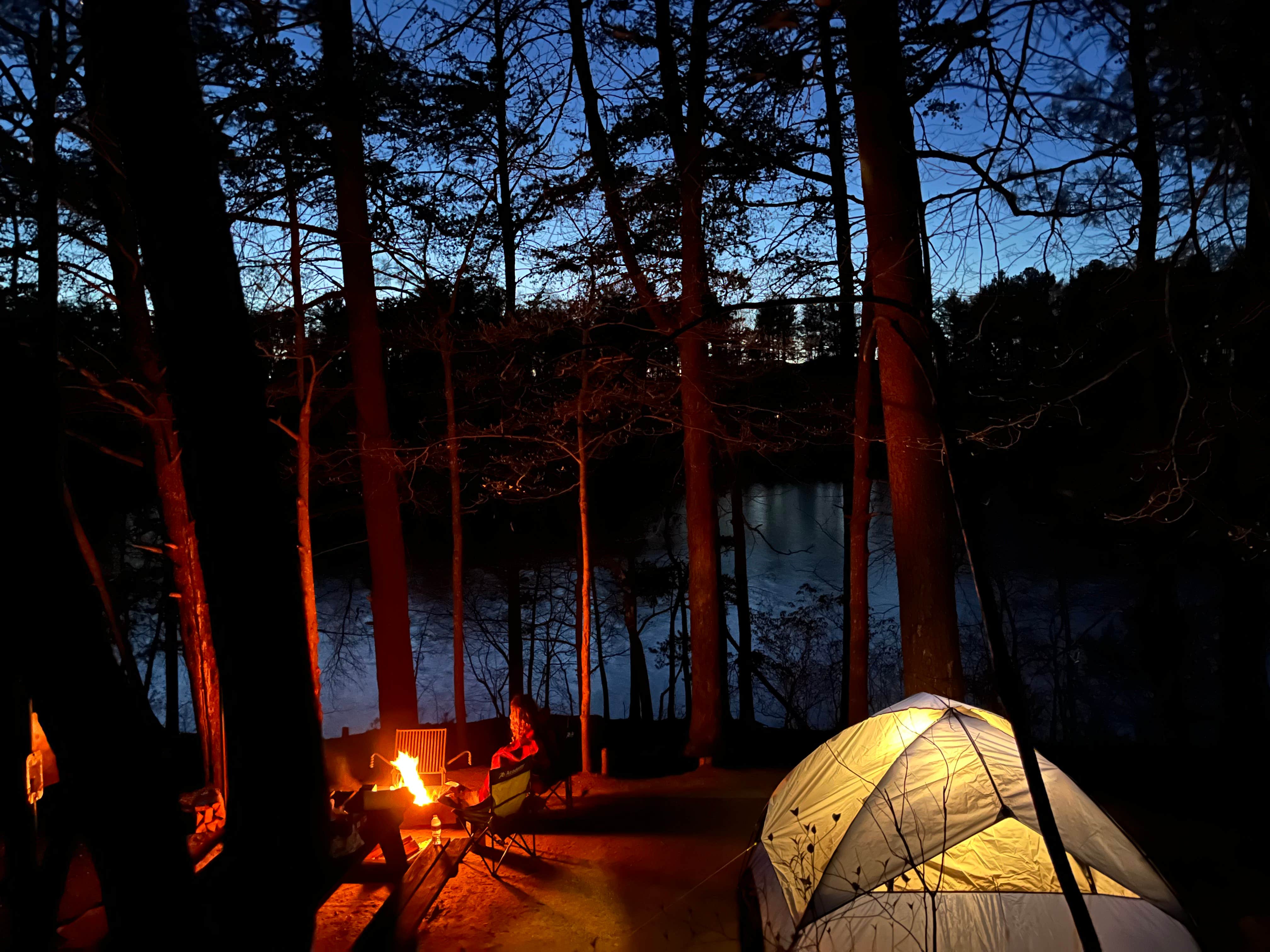 Josh M.'s photo at Canoe Landing Group Campsite — James River State Park near Hampden-Sydney, VA