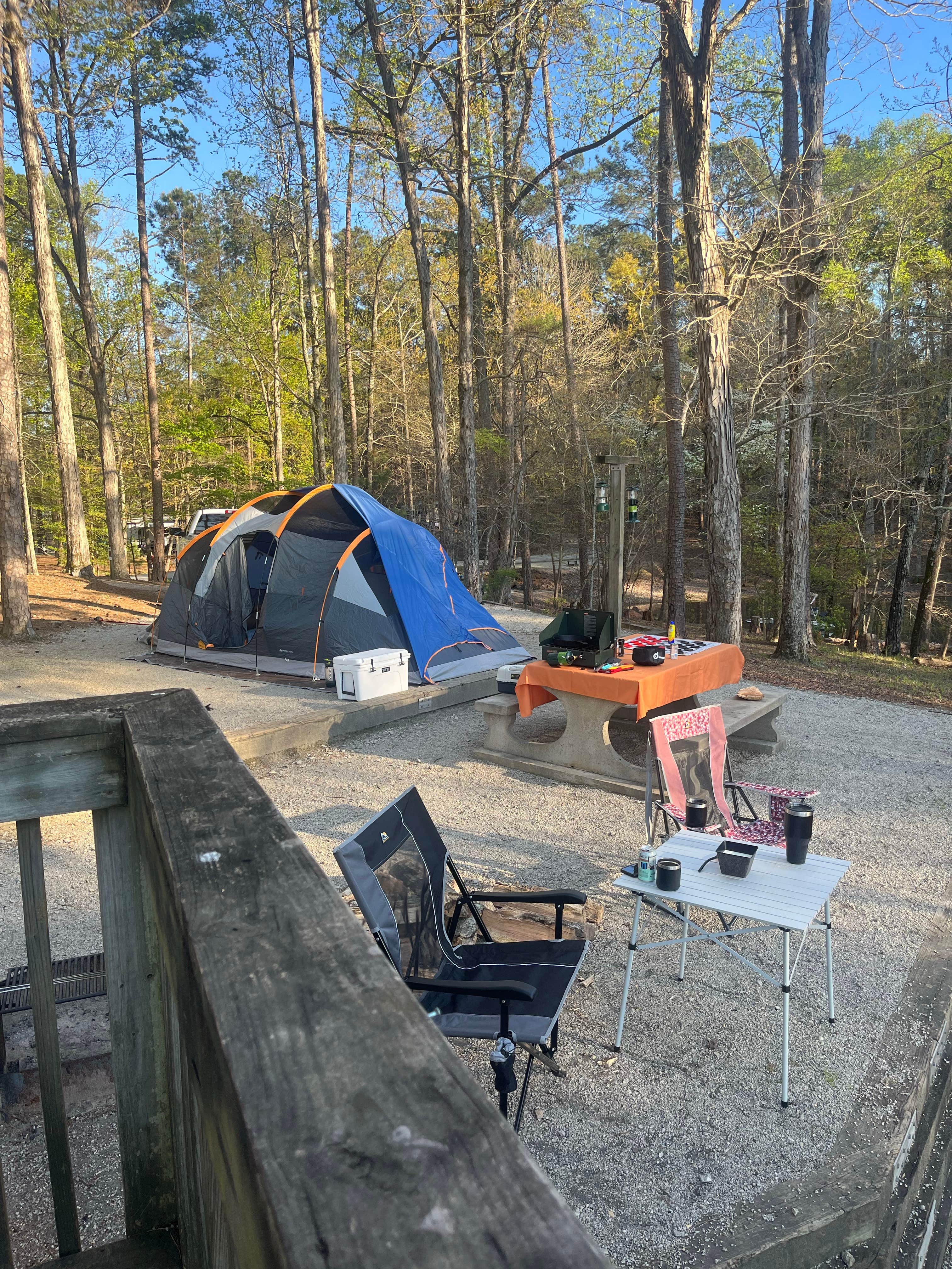 Rebecca L.'s photo at Mistletoe State Park Campground near Woodland, GA