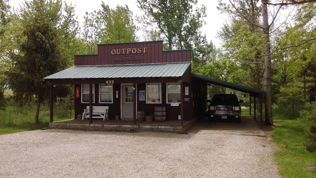 Camper-submitted photo at Country Outpost RV Site near Mooreland, IN