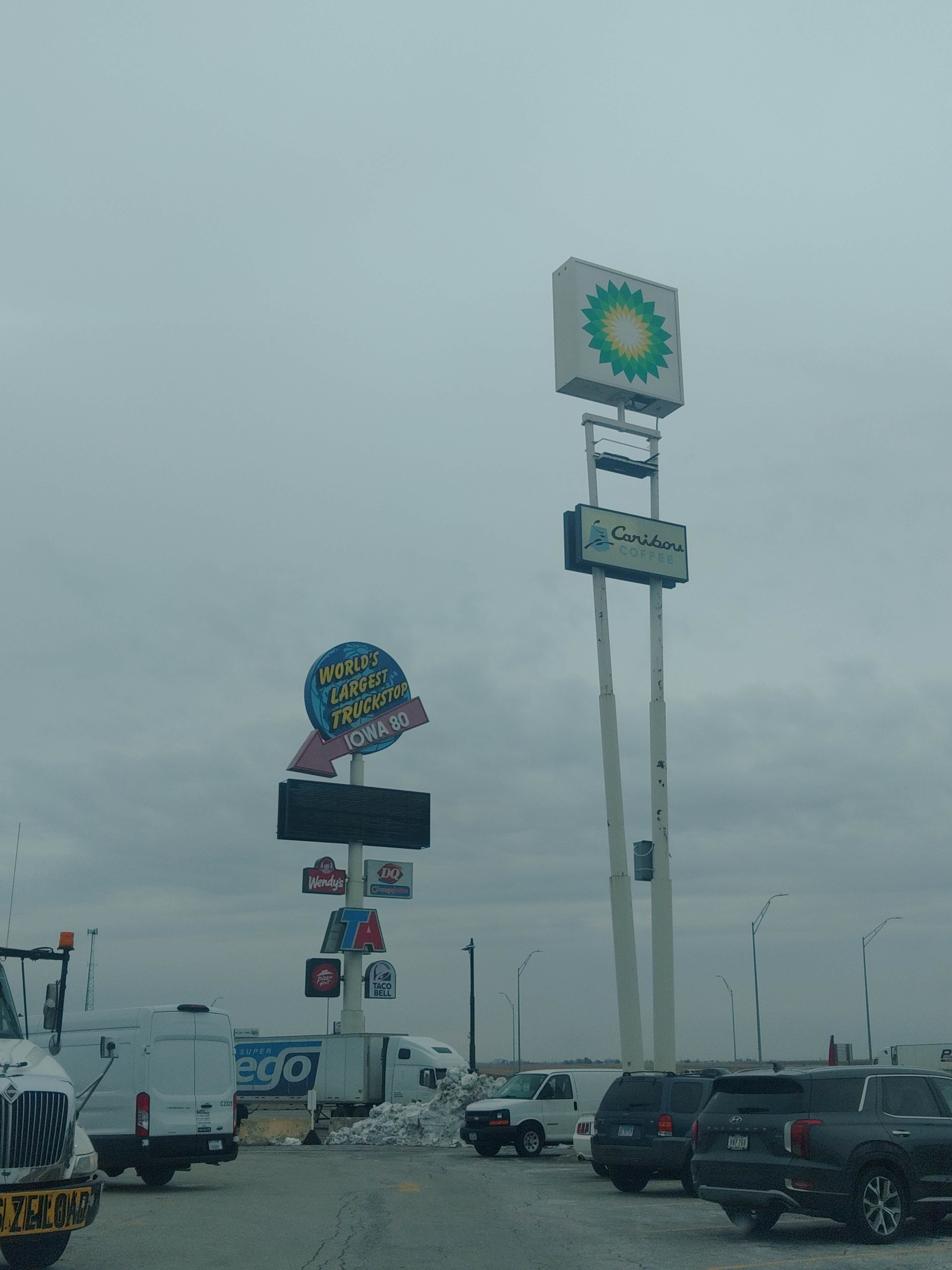 Iowa 80 Truckstop Camping Donahue, IA