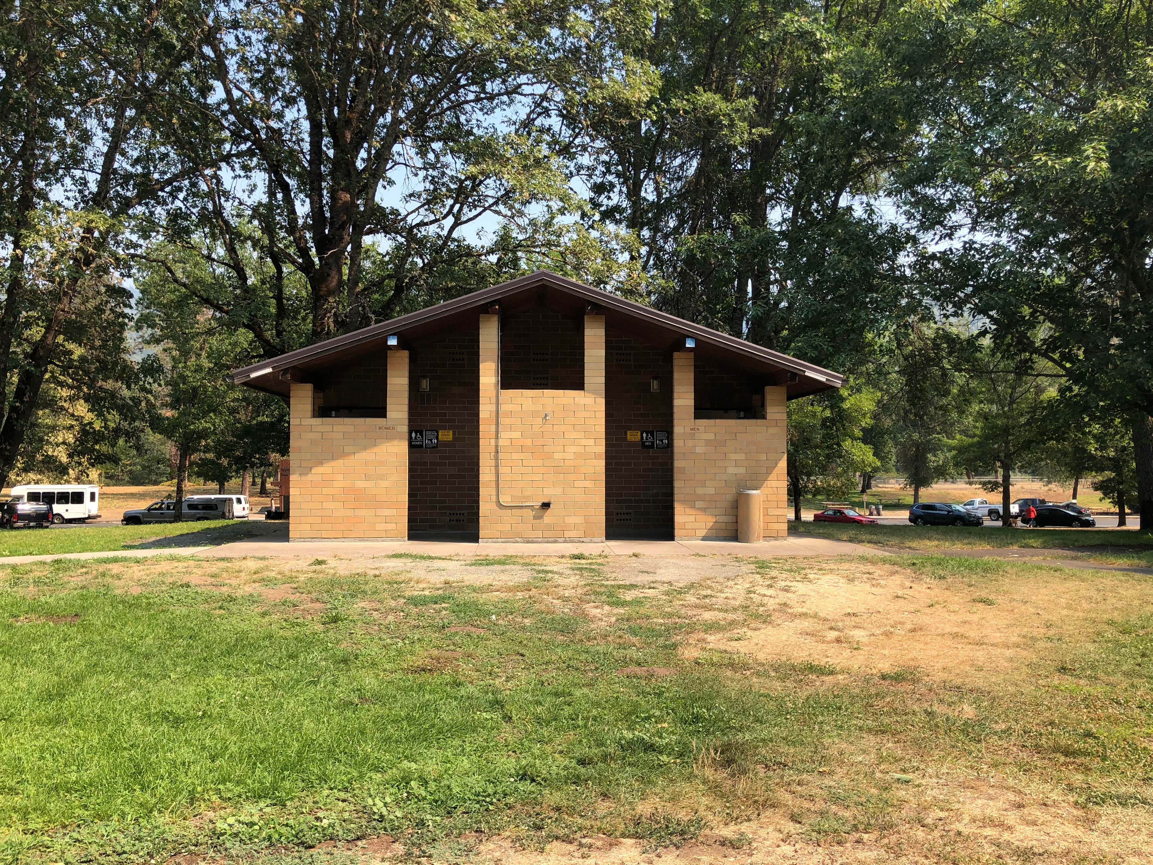 Corinna B.'s photo of glamping accommodations at Valley of the Rogue State Park Campground near White City, OR