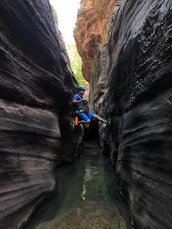 Camper-submitted photo at Sheep Bridge BLM Area (Hurricane Cliffs Trail System) - Utah near Rockville, UT