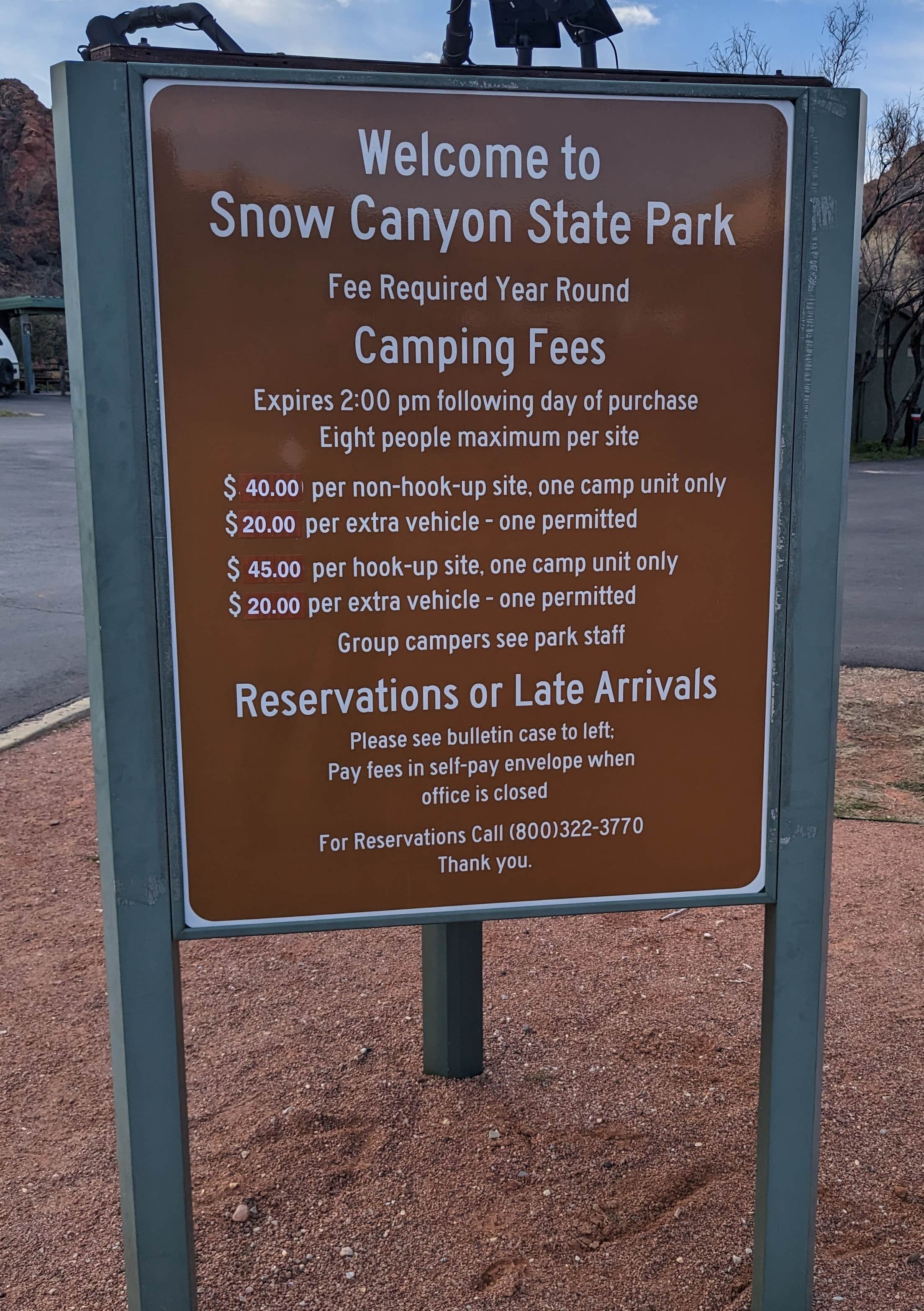 Camper submitted image from Snow Canyon State Park Campground - 5