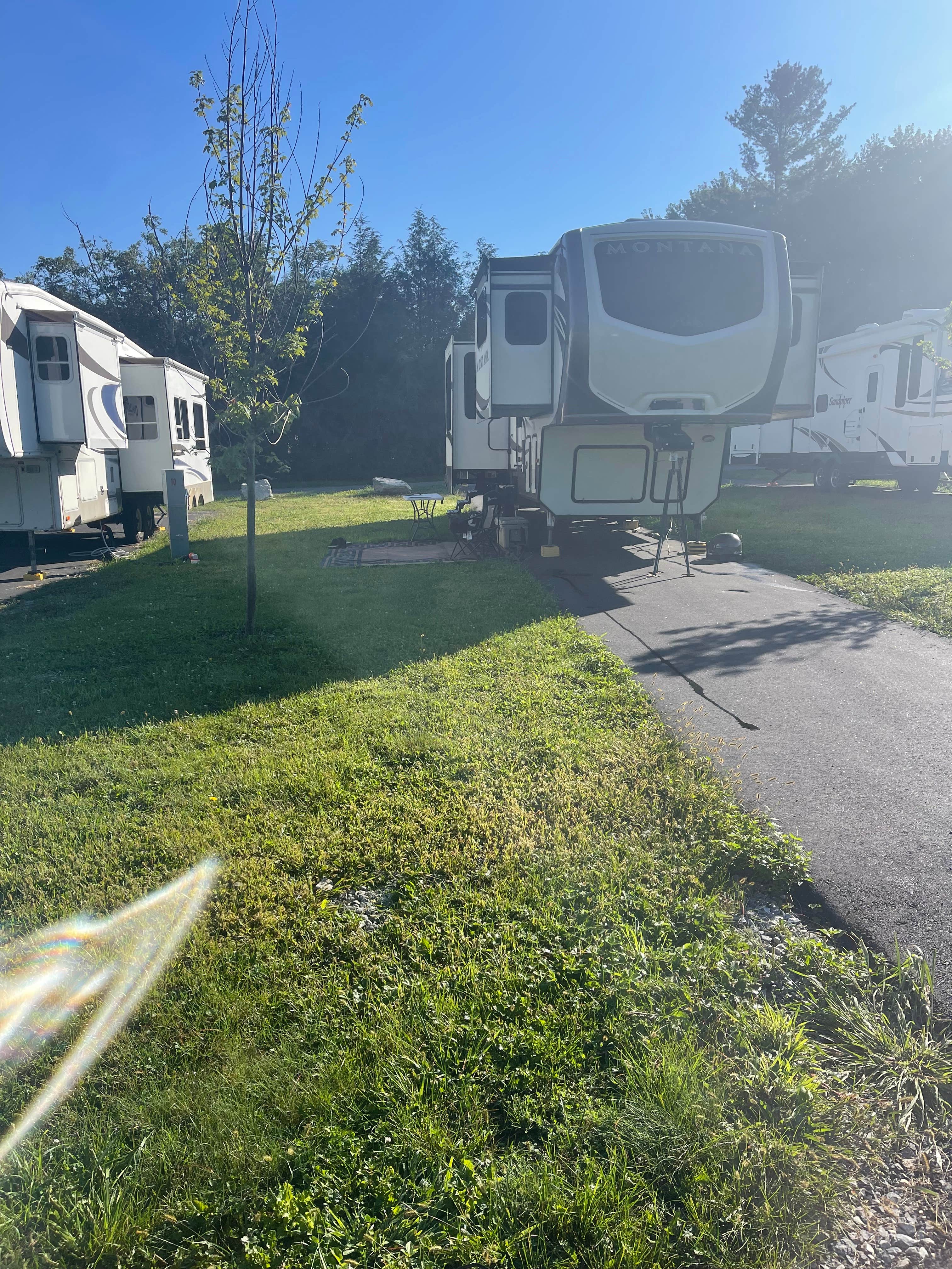 Joe S.'s photo of rv camping at Big Mike's Creekside RV Resort near Fleetwood, NC