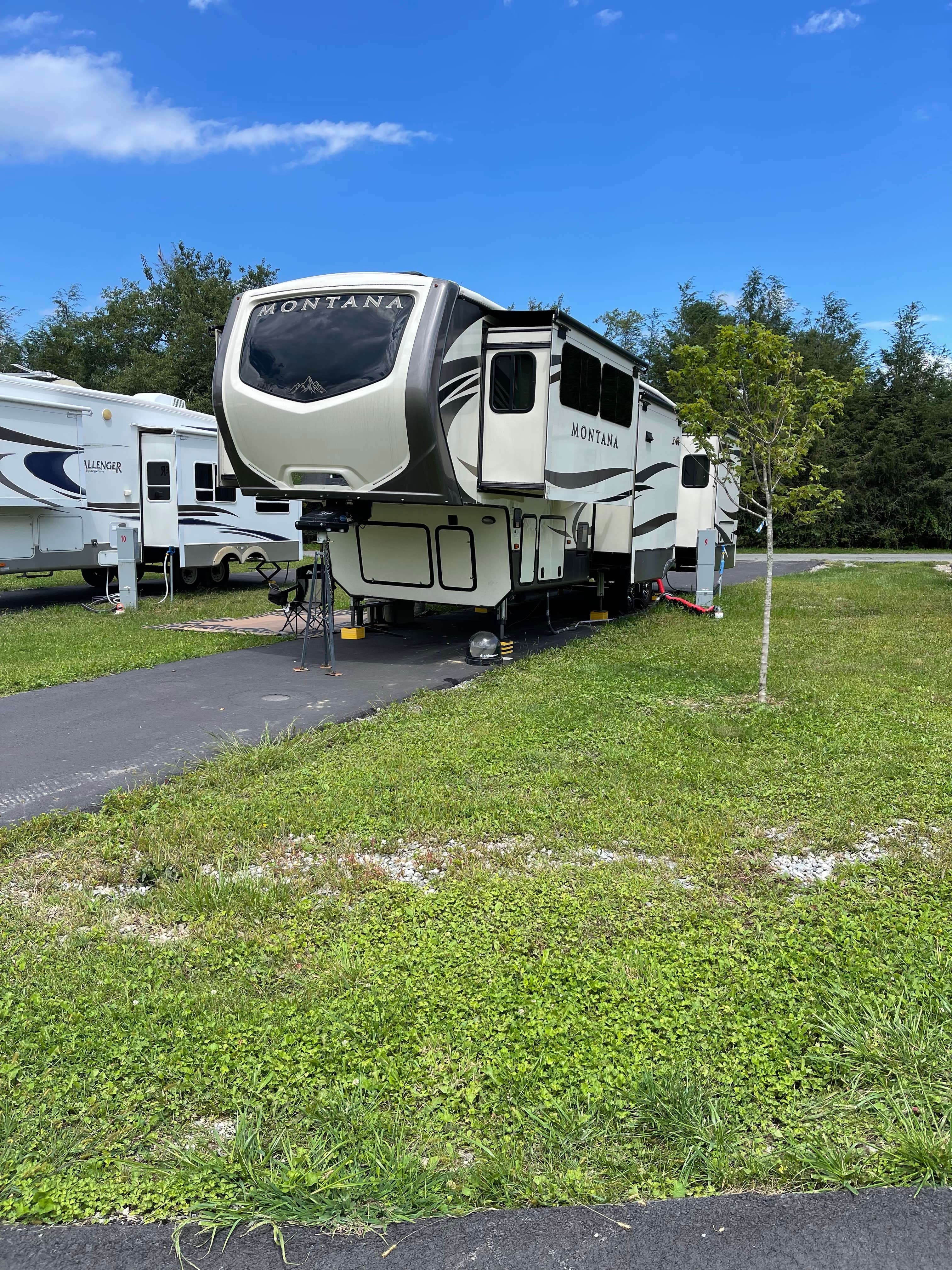 Joe S.'s photo of rv camping at Big Mike's Creekside RV Resort near Roan Mountain, TN