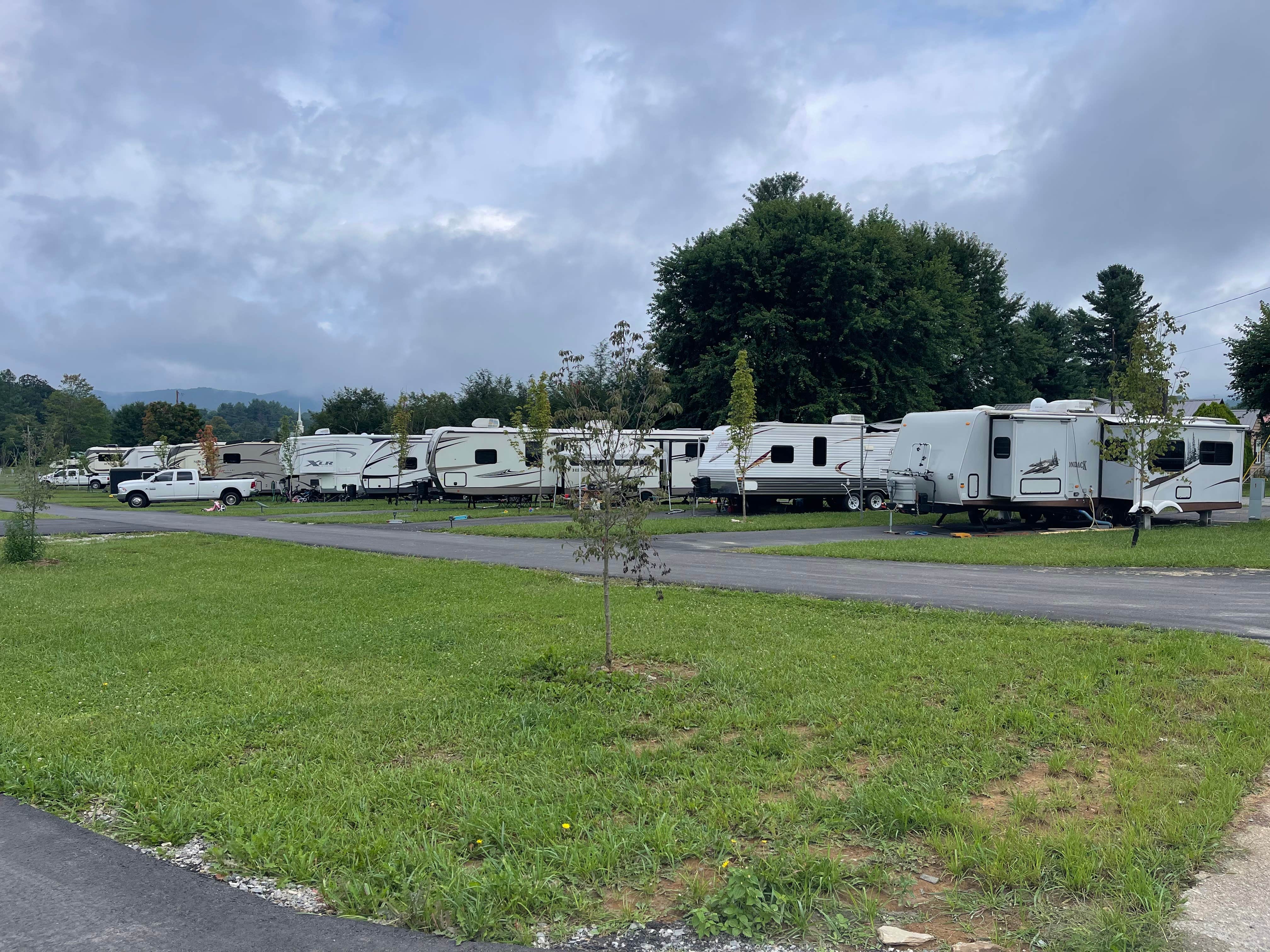 Joe S.'s photo of rv camping at Big Mike's Creekside RV Resort near Banner Elk, NC