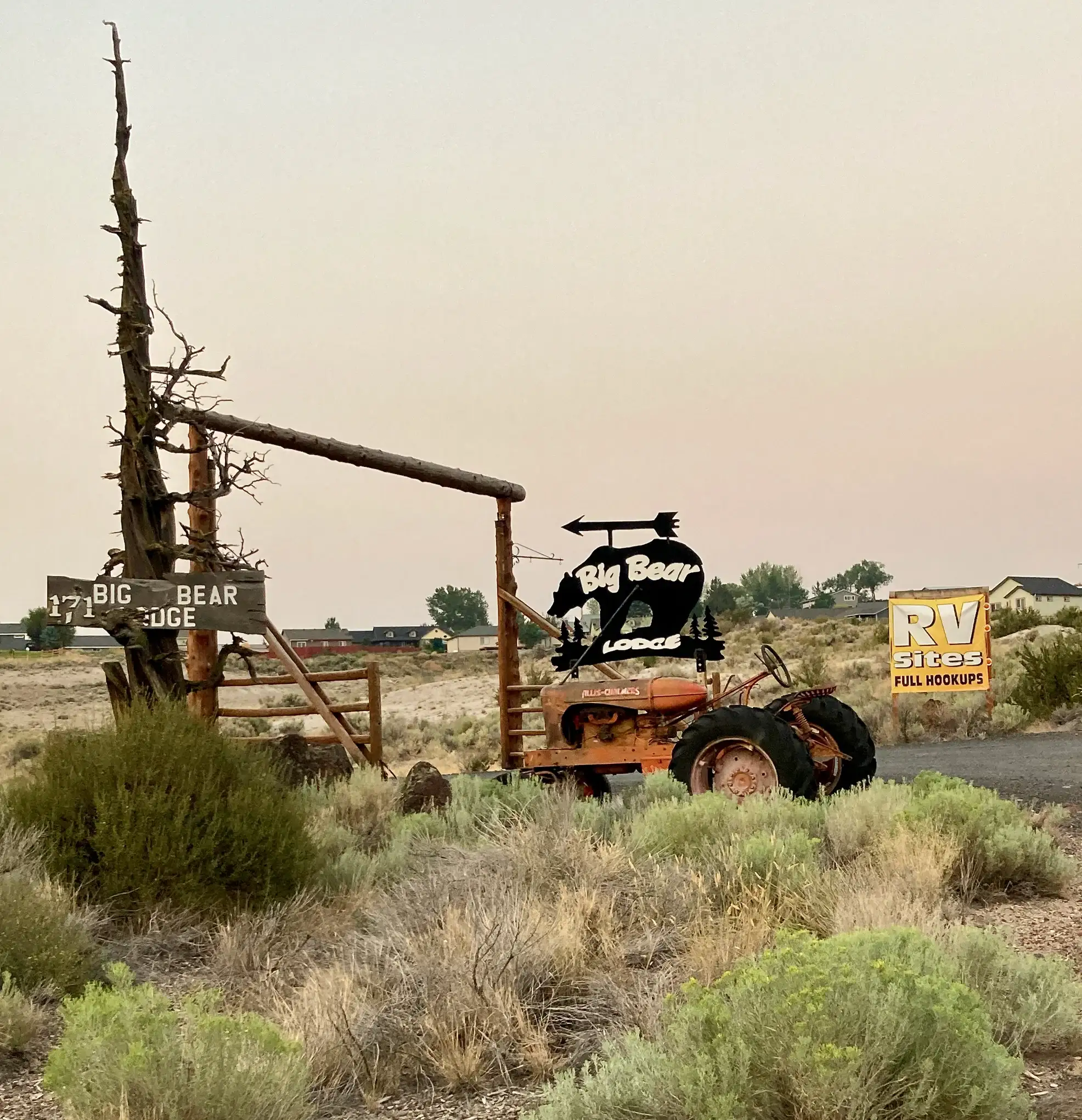 Camper-submitted photo at Bosch's Big Bear RV Park near Burns, OR