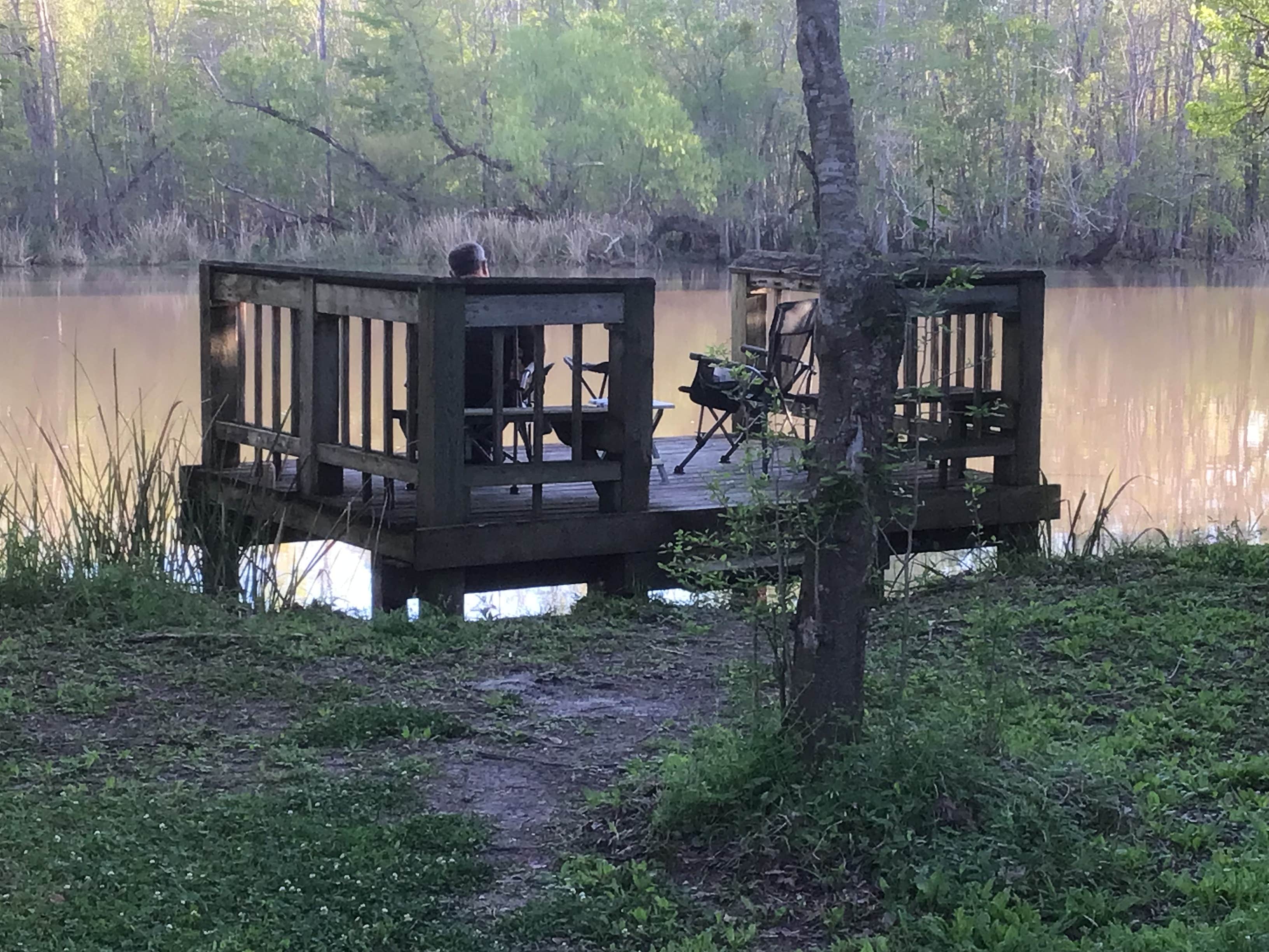 Travels W.'s photo of glamping accommodations at Lake Fausse Pointe State Park Campground near Baton Rouge, LA