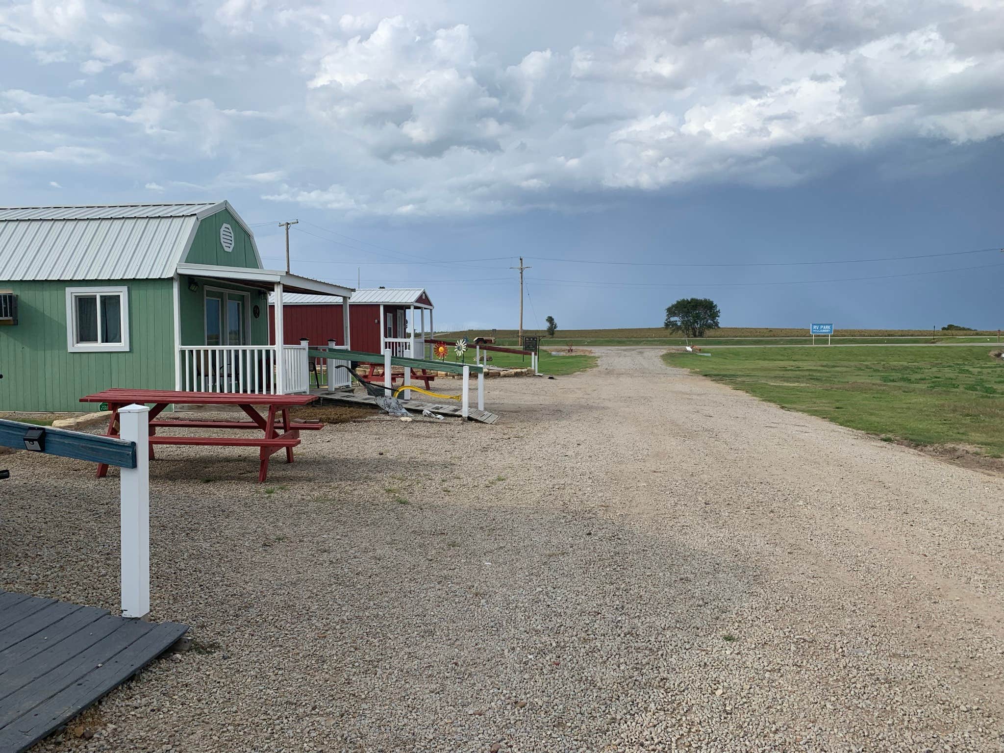 Camper-submitted photo at Set in Stone Cabins and RV Park near Minneapolis, KS
