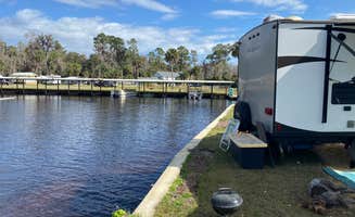 Stuart K.'s photo of camping with pets at Pine Island RV & Marina near Ocala National Forest