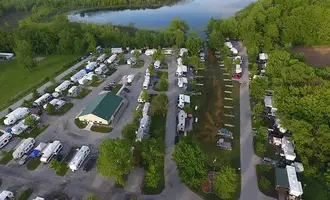 Camping near Yogi Bear's Jellystone Park at Barton Lake: Fish Lake Family Resort, Fremont, Indiana