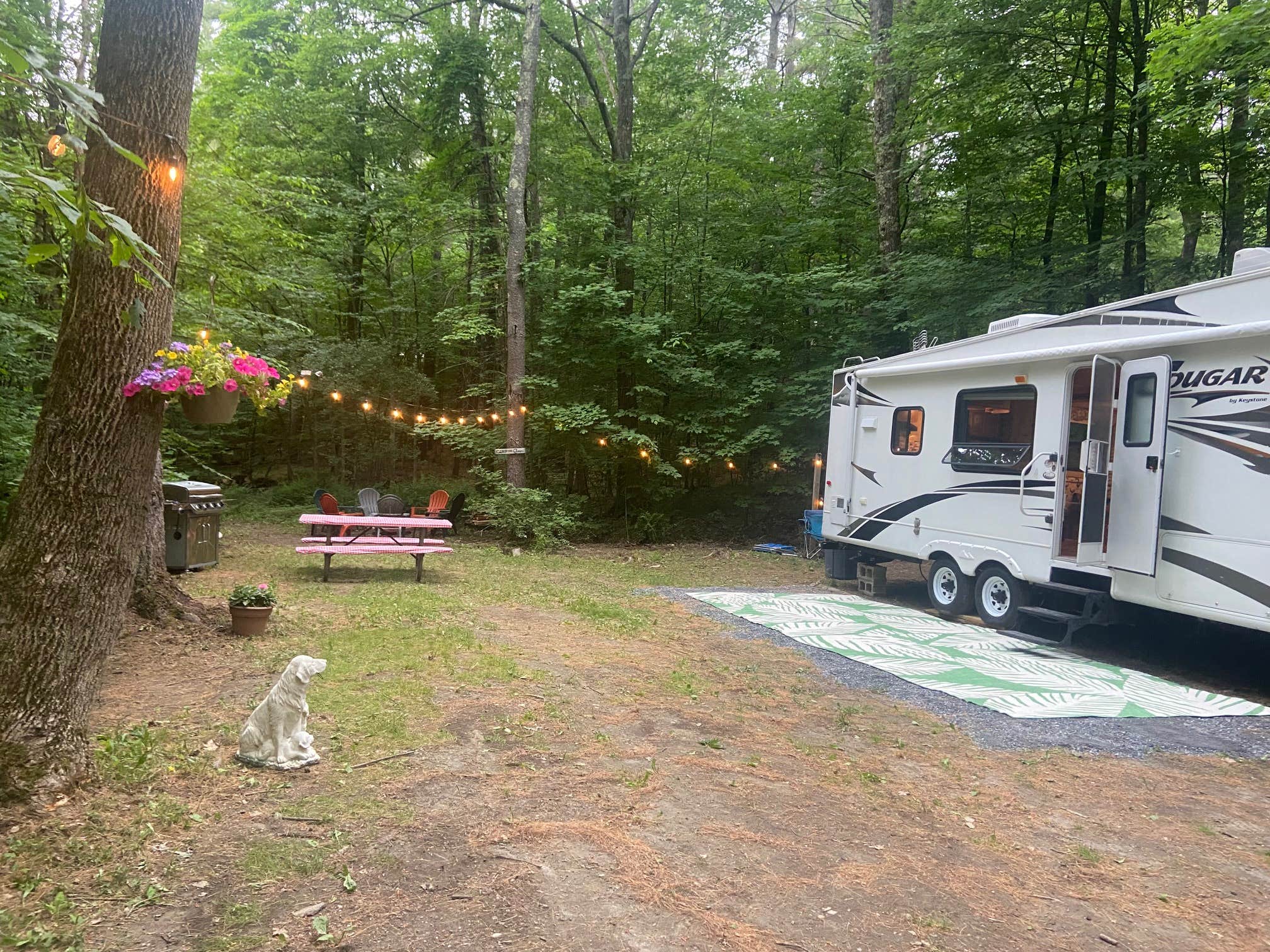 mansi's photo at Lake Lauderdale Campground near Stillwater, NY