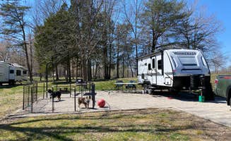 Whistle P.'s photo of camping with pets at Nolin Lake State Park Campground near Mammoth Cave National Park