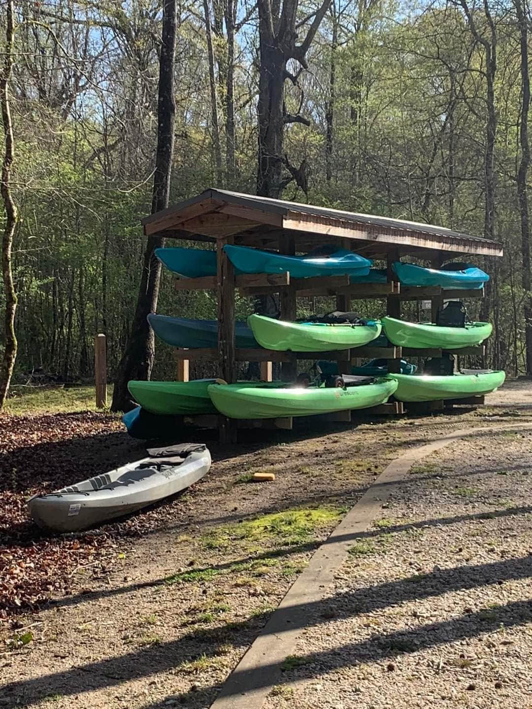 Camper-submitted photo at Bush Head Shoals Park near Waverly Hall, GA