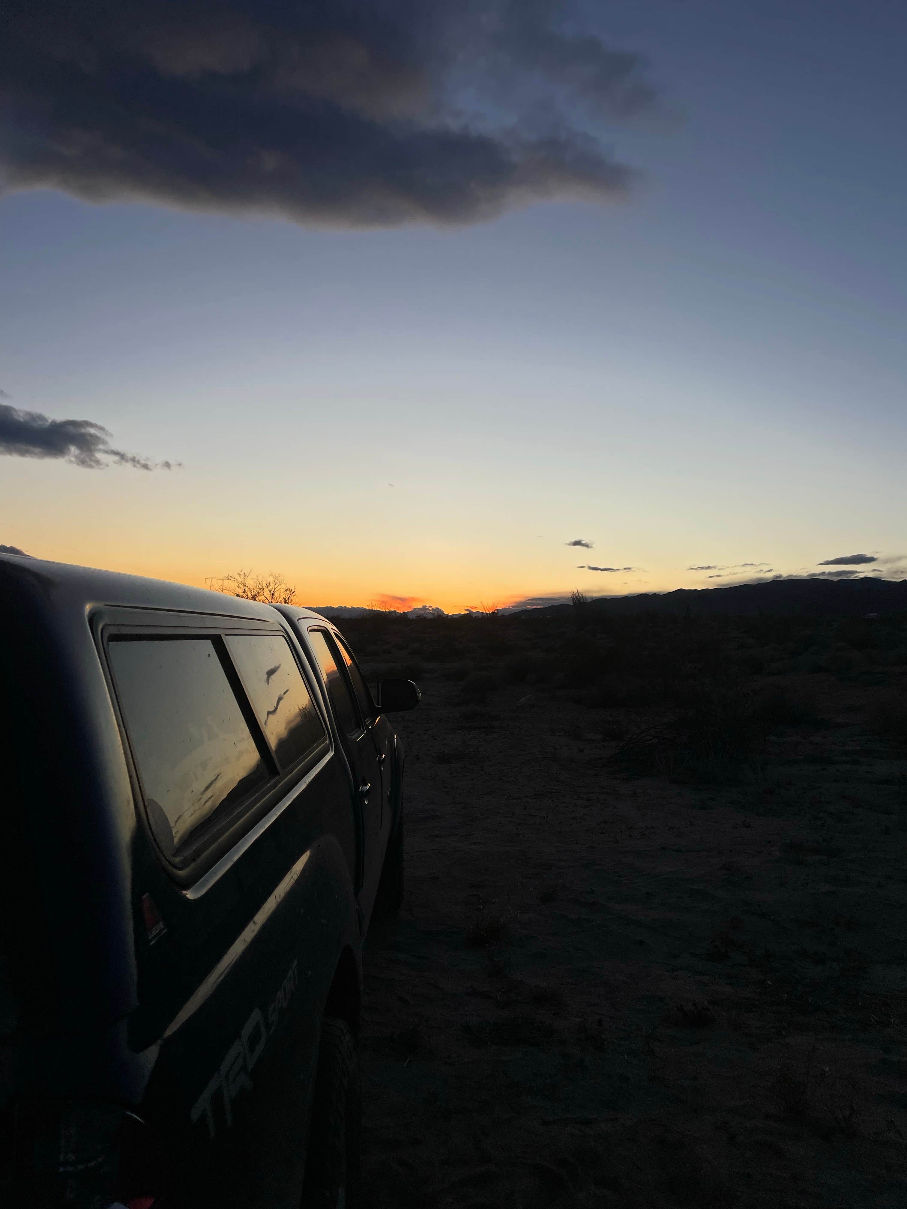Camper-submitted photo at Joshua tree BLM by entrance near Joshua Tree National Park