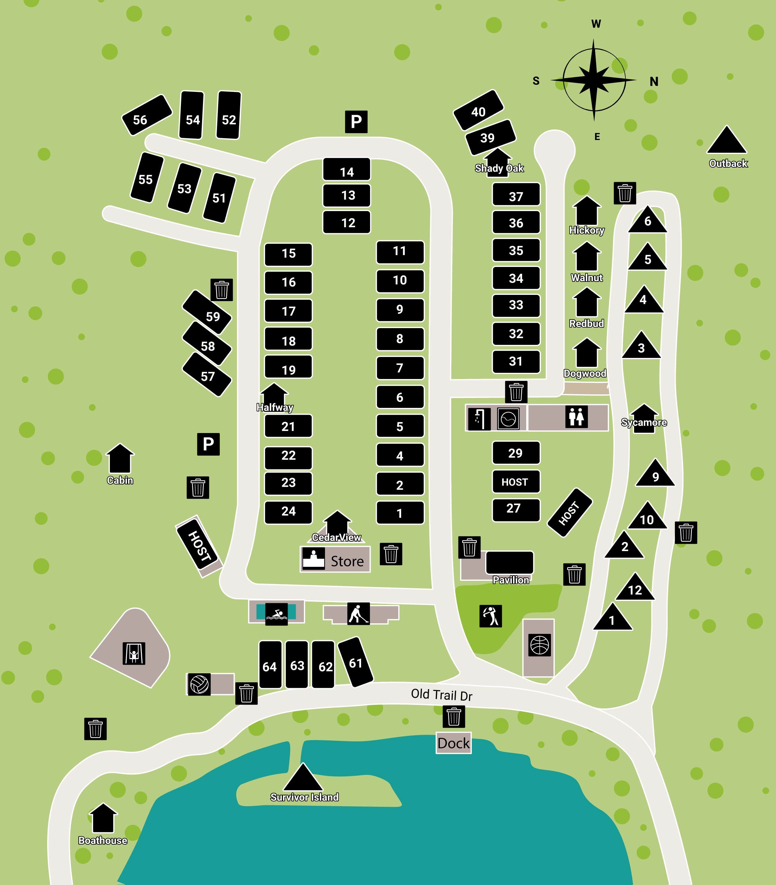 Camper-submitted photo at Cross Creek RV Park near Brumley, MO