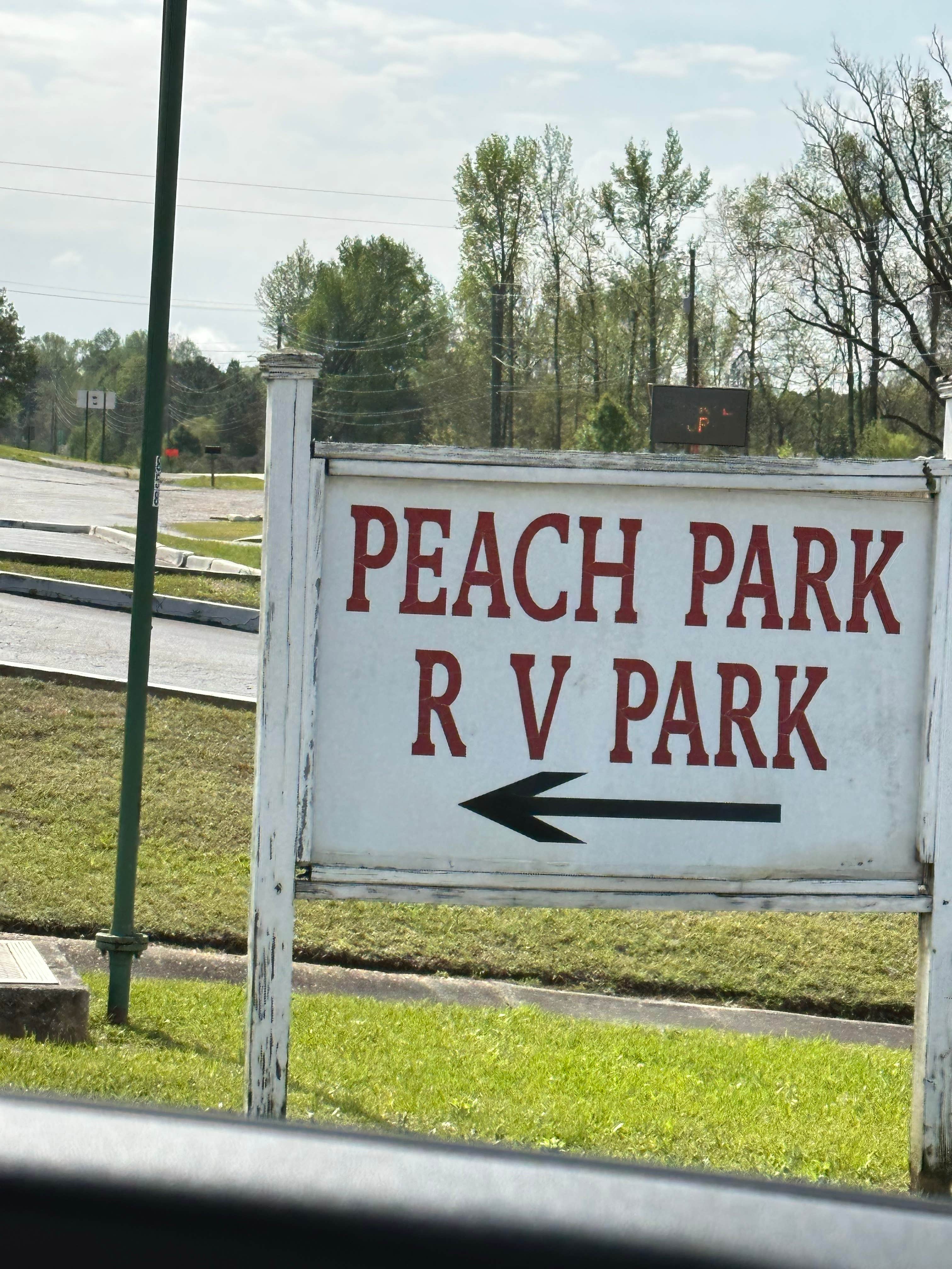 Camper-submitted photo at Peach Park RV Park near Marbury, AL