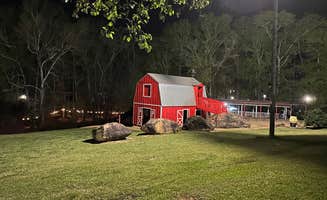 Beth R.'s photo of camping with pets at Peach Park RV Park near Selma, AL
