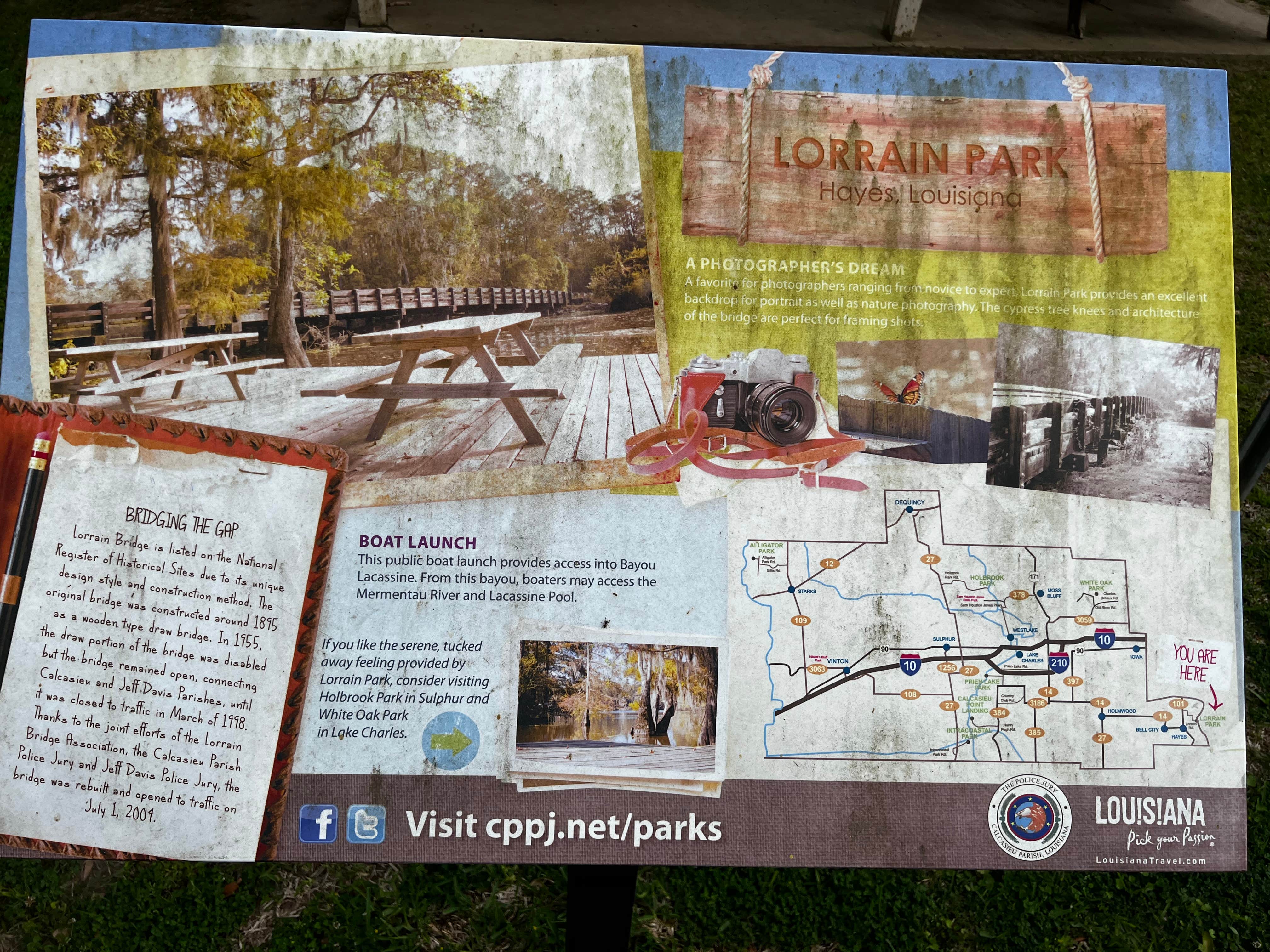 Camper-submitted photo at Lorrain Parish Park Campground near Jennings, LA