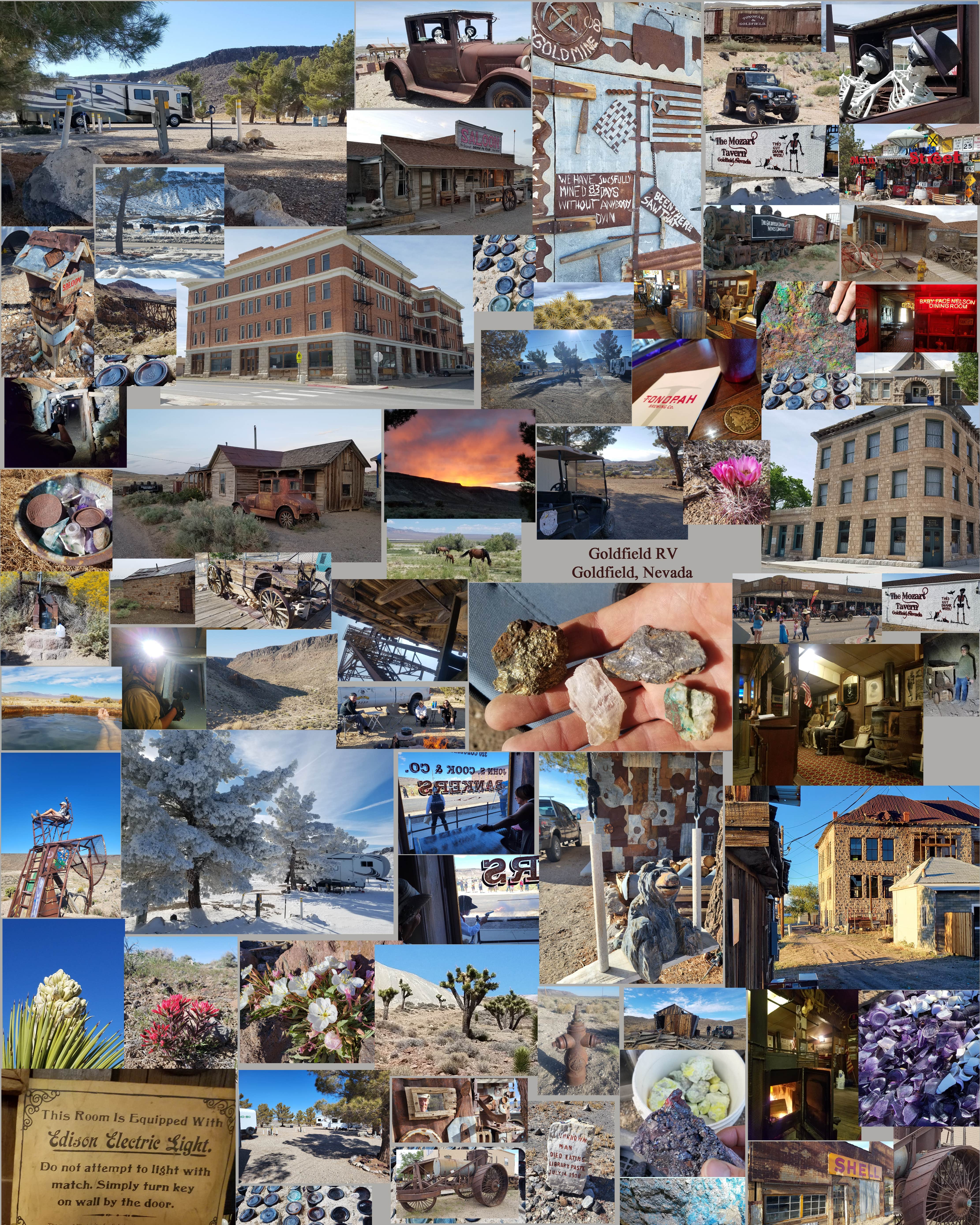 Camping near Clark's Custom Camp: Goldfield RV Park, Tonopah, Nevada