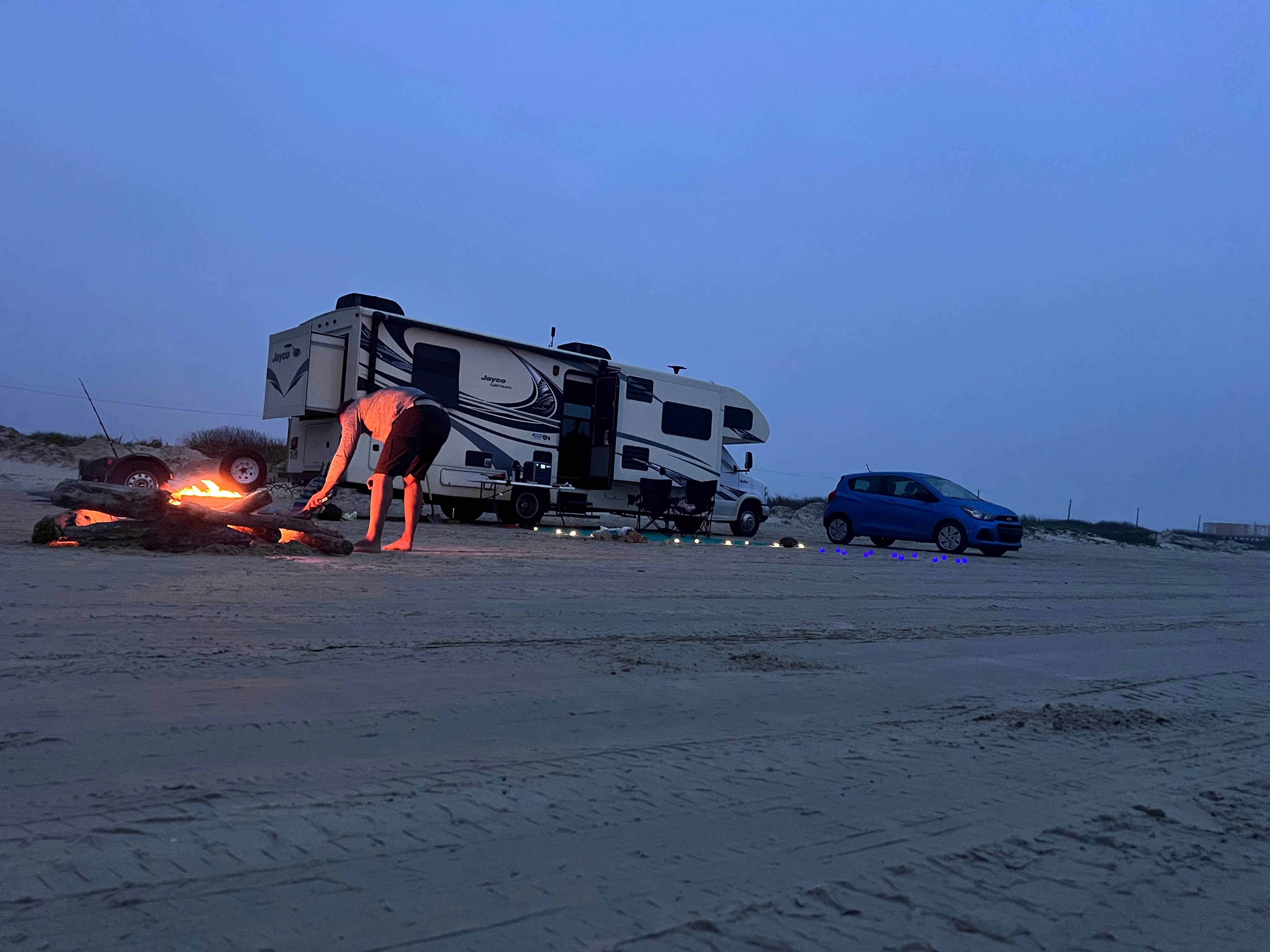 Camper-submitted photo at Follett’s Island Beach near Jamaica Beach, TX