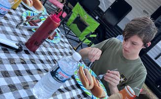 Jennifer S.'s photo of camping with pets at Sun N Fun RV Resort near Nokomis, FL