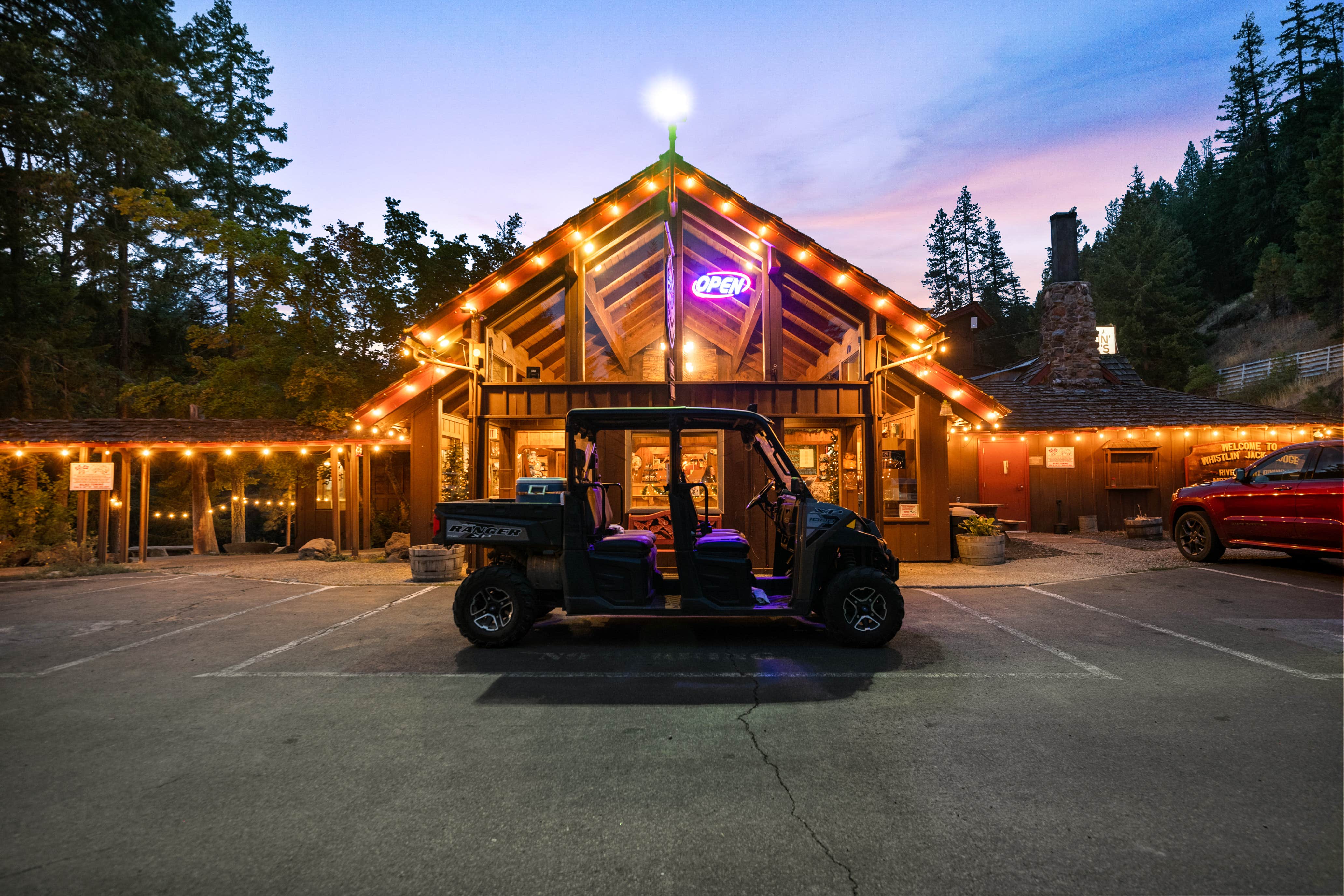 Camping near Cottonwood Campground (WA): Whistlin' Jack's Outpost & Lodge, Goose Prairie, Washington