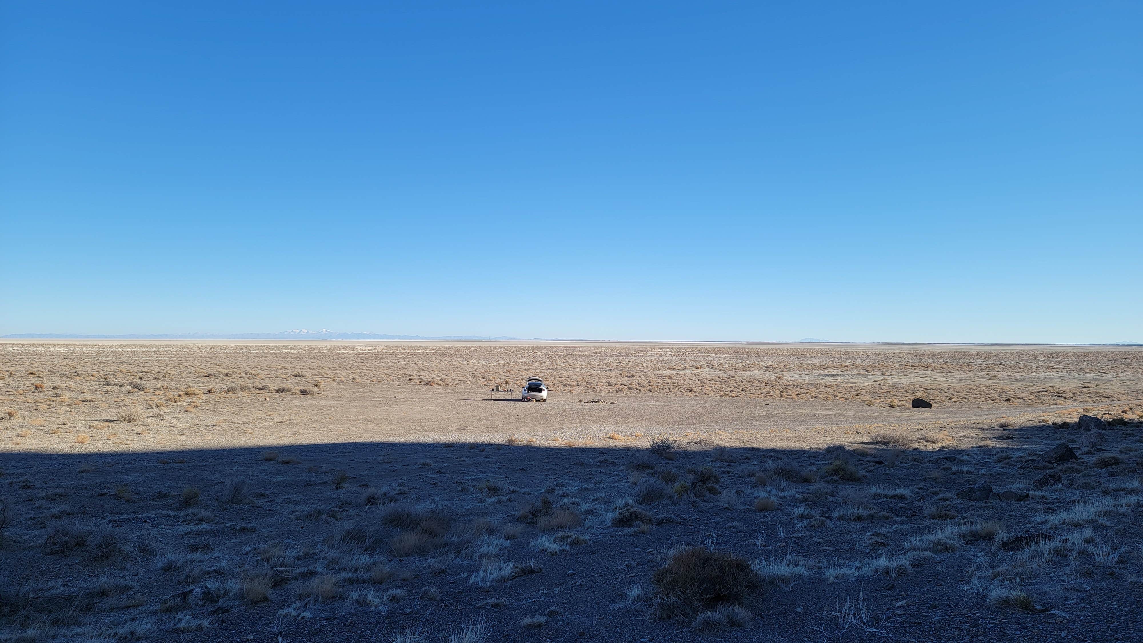 Brian's photo of a dispersed camping area at Dispersed Site at the Base of A Hill - BLM near West Wendover, NV