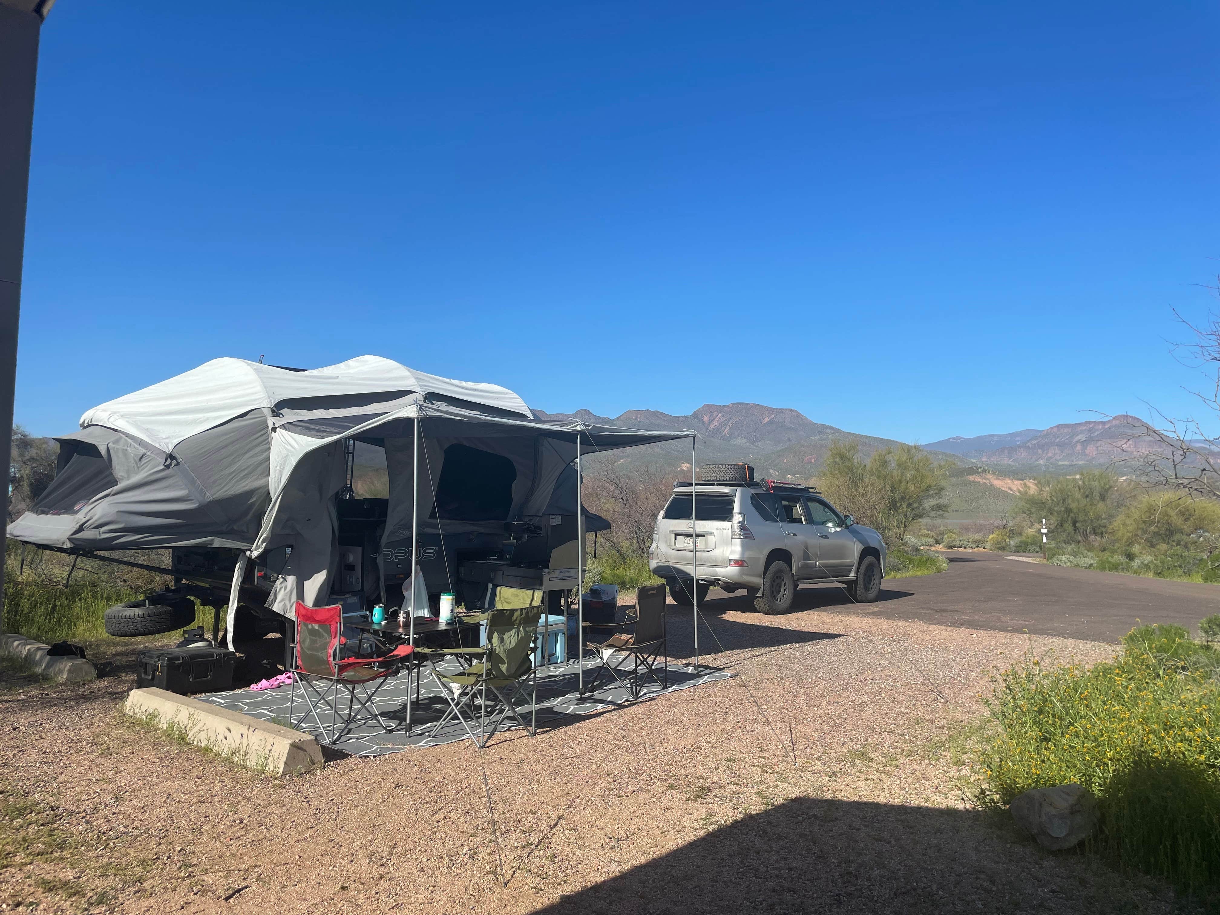 Camper-submitted photo at Roosevelt Lake - Cholla Campground near Tonto National Forest