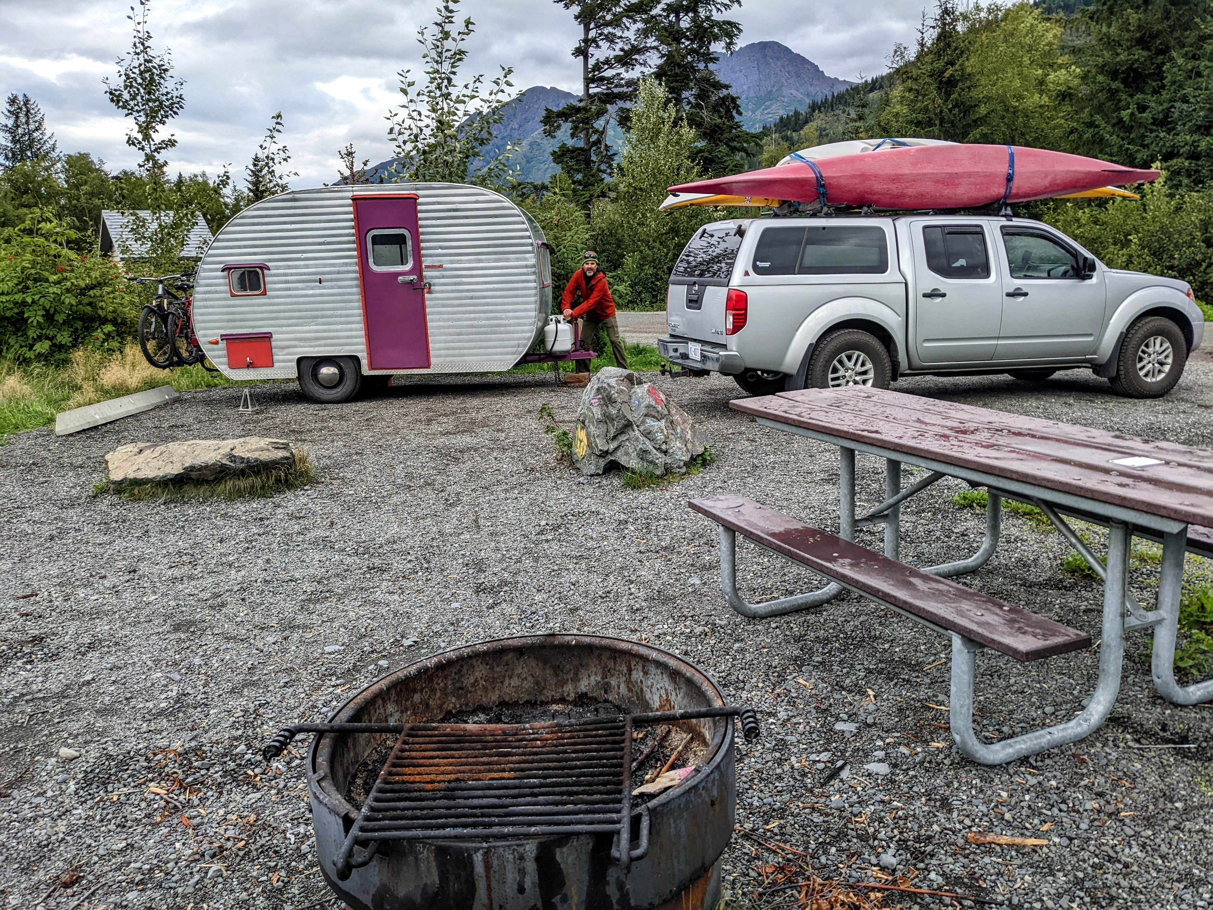 Shari  G.'s photo at Bird Creek Campground — Chugach State Park near Whittier, AK
