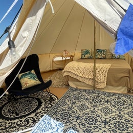 Campground Finder: Glamping Yurts on Crystal Beach