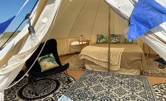 Cindy C.'s photo at Glamping Yurts on Crystal Beach near La Porte, TX