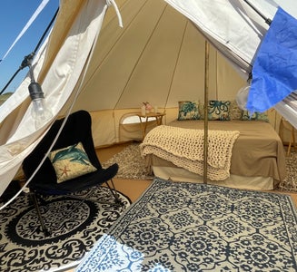 Camper-submitted photo from Glamping Yurts on Crystal Beach