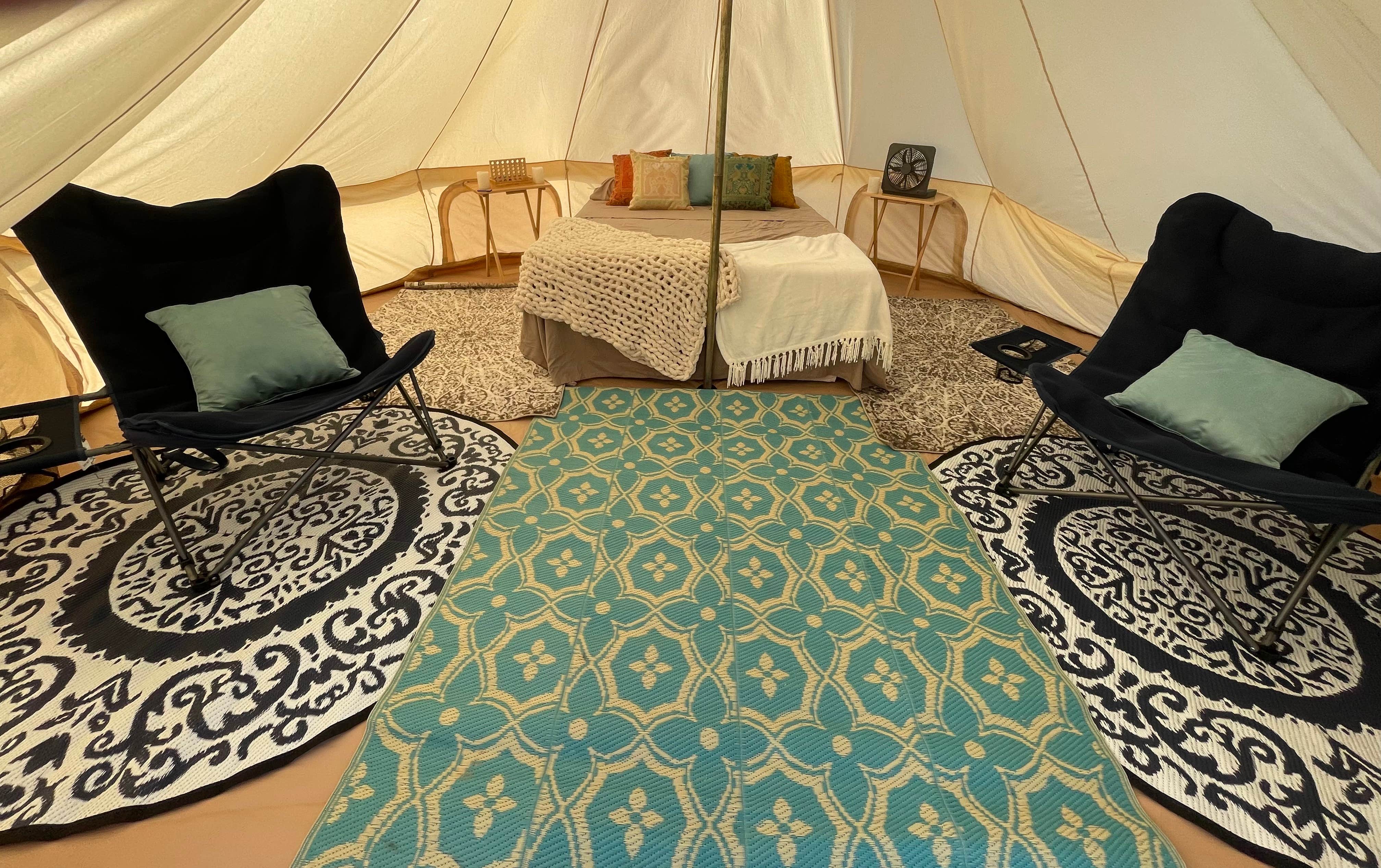 Camper-submitted photo at Glamping Yurts on Crystal Beach near Sabine Pass, TX