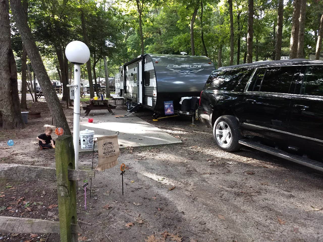 Camper-submitted photo at Beachcomber Camping Resort near Downe, NJ
